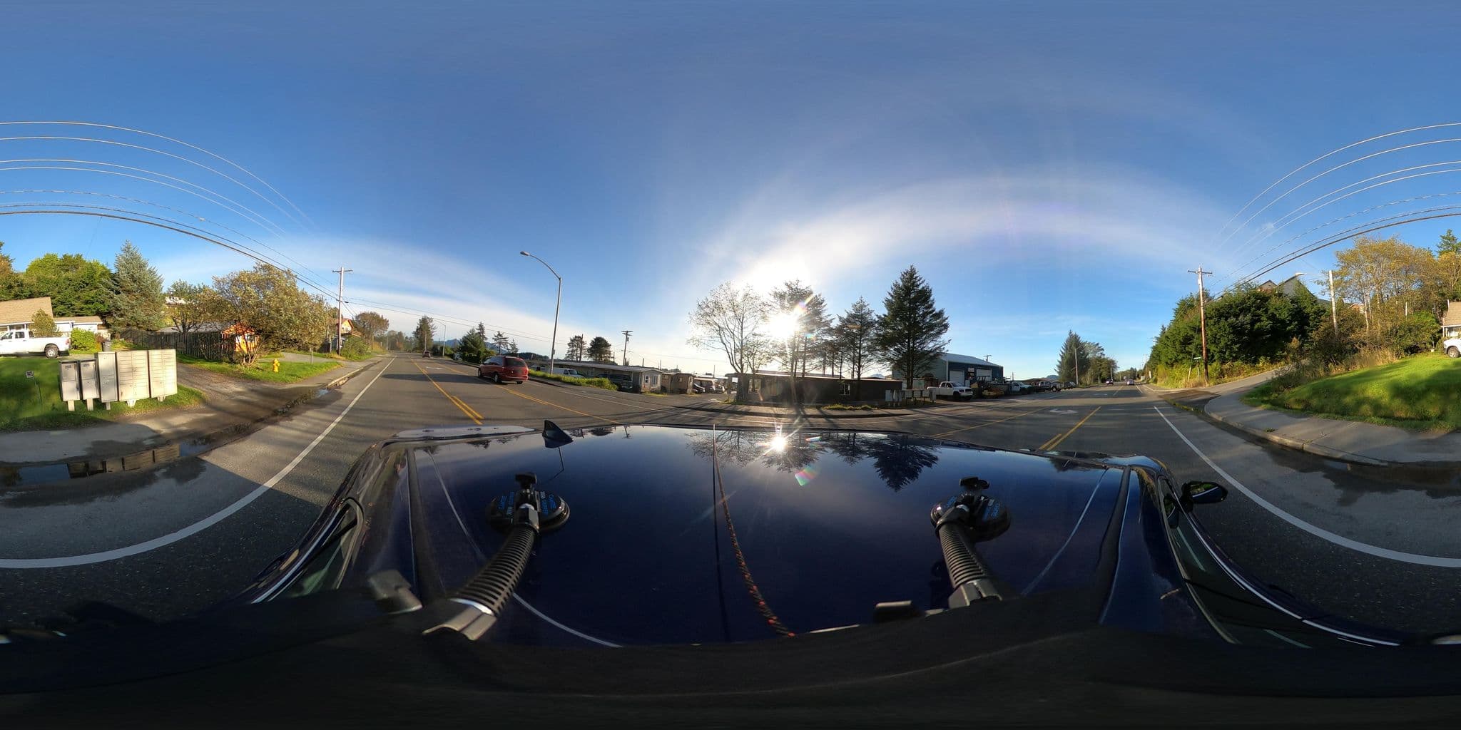 Street view near Vonnie's Bed & Breakfast, Sitka — © kinneyeng (CC BY-SA · Mapillary)