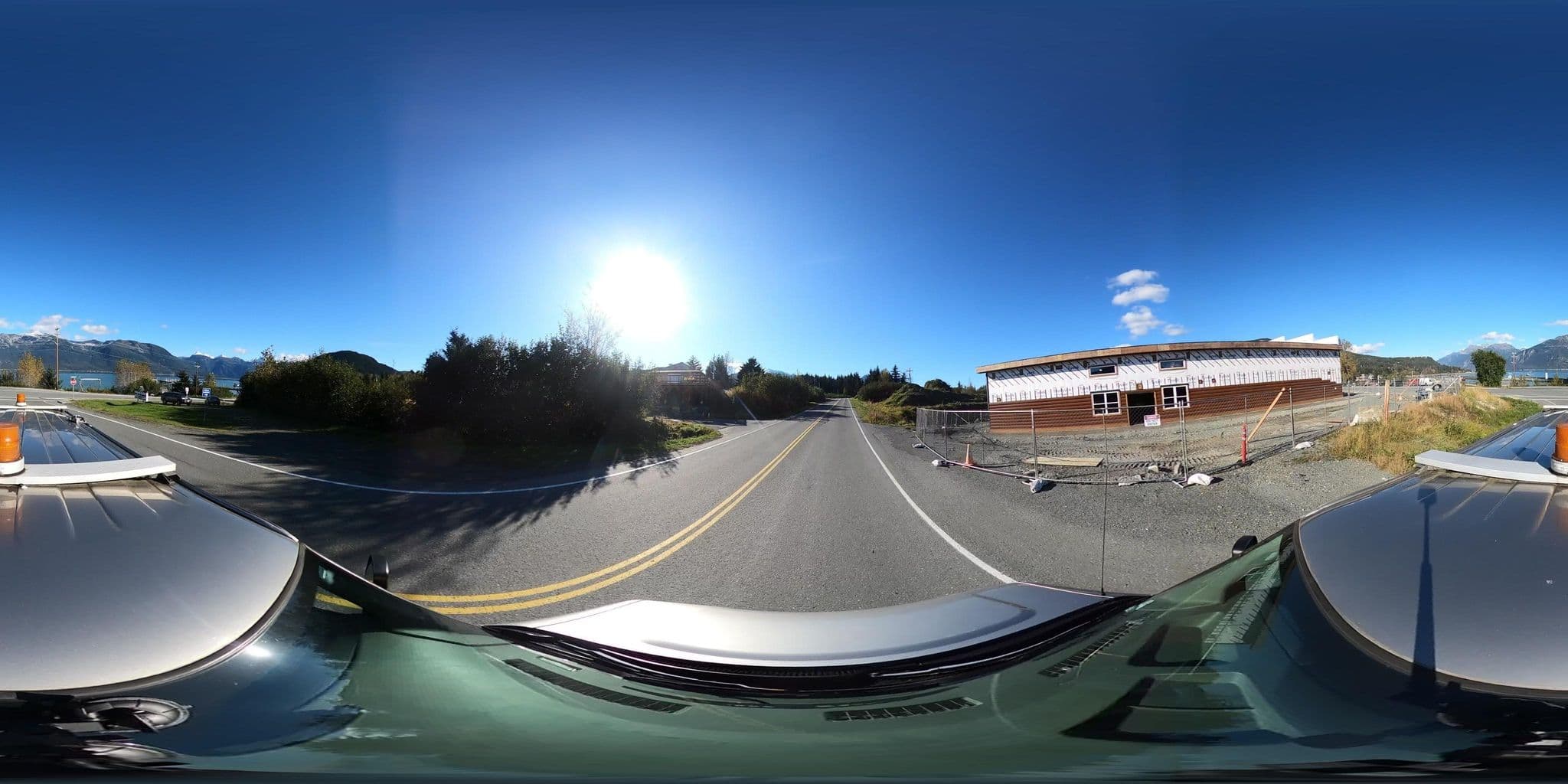 Street view near The Nest at Newton Cove, Haines — © tdbowthorpe_AKDOT (CC BY-SA · Mapillary)