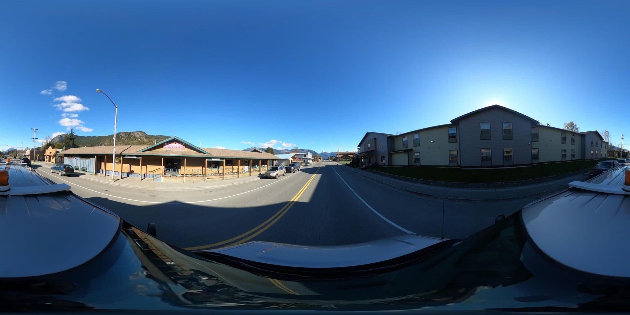 Street view near Aspen Suites Hotel, Haines — © tdbowthorpe_AKDOT (CC BY-SA · Mapillary)
