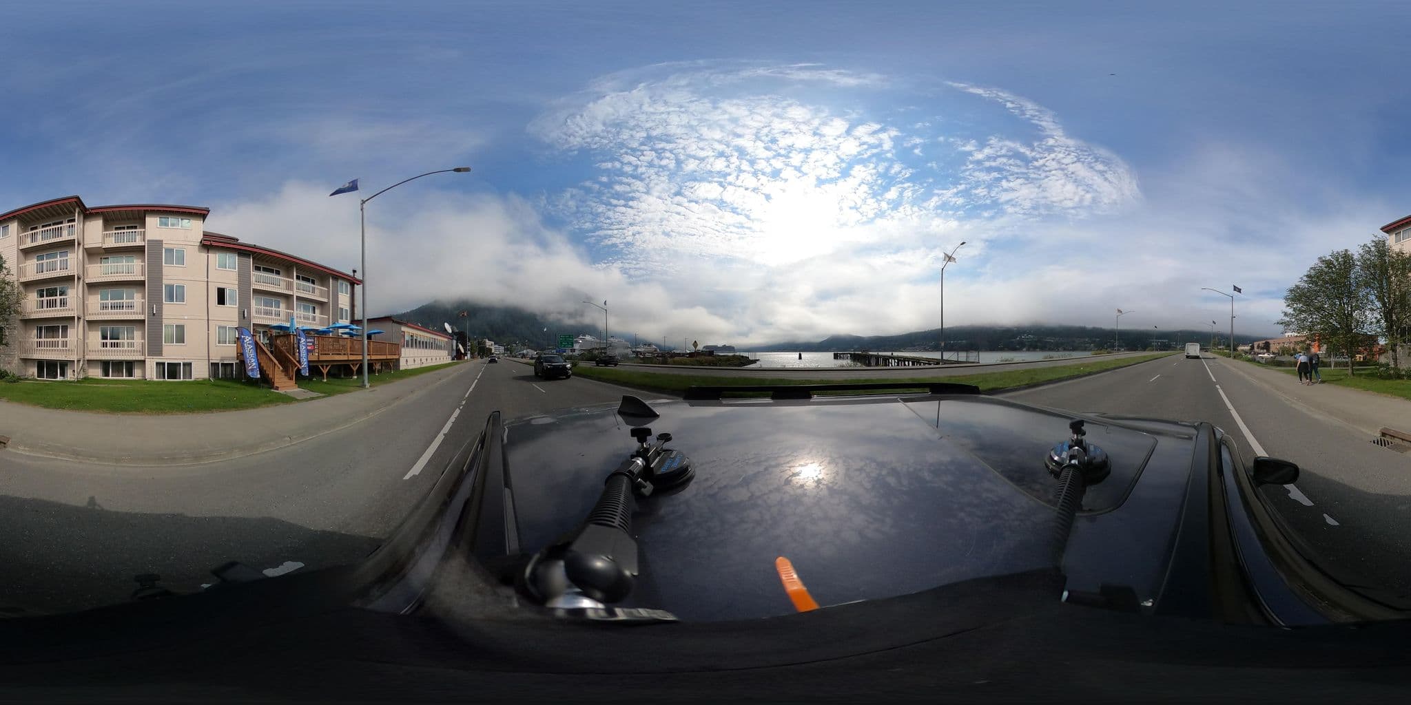 Street view near Prospector Hotel, Juneau — © kinneyeng (CC BY-SA · Mapillary)