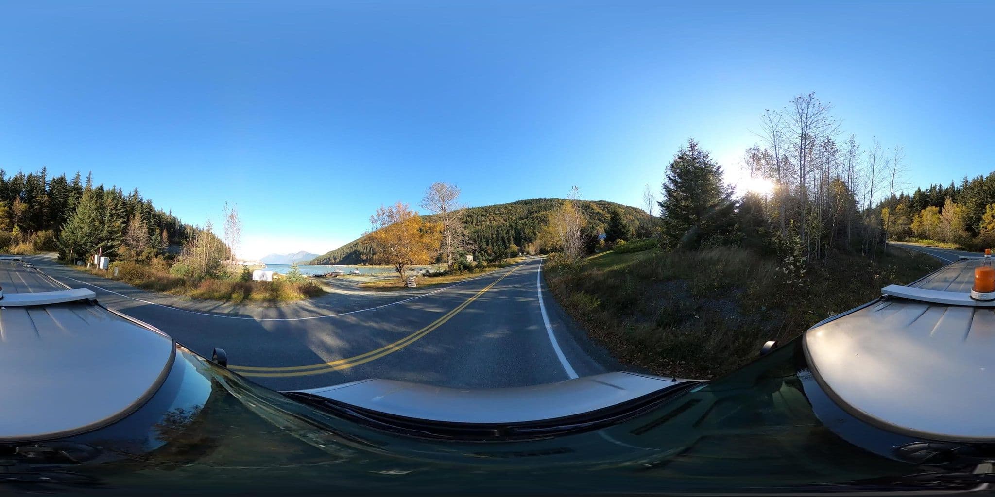 Street view near Riley Ridge Retreat, Haines — © tdbowthorpe_AKDOT (CC BY-SA · Mapillary)