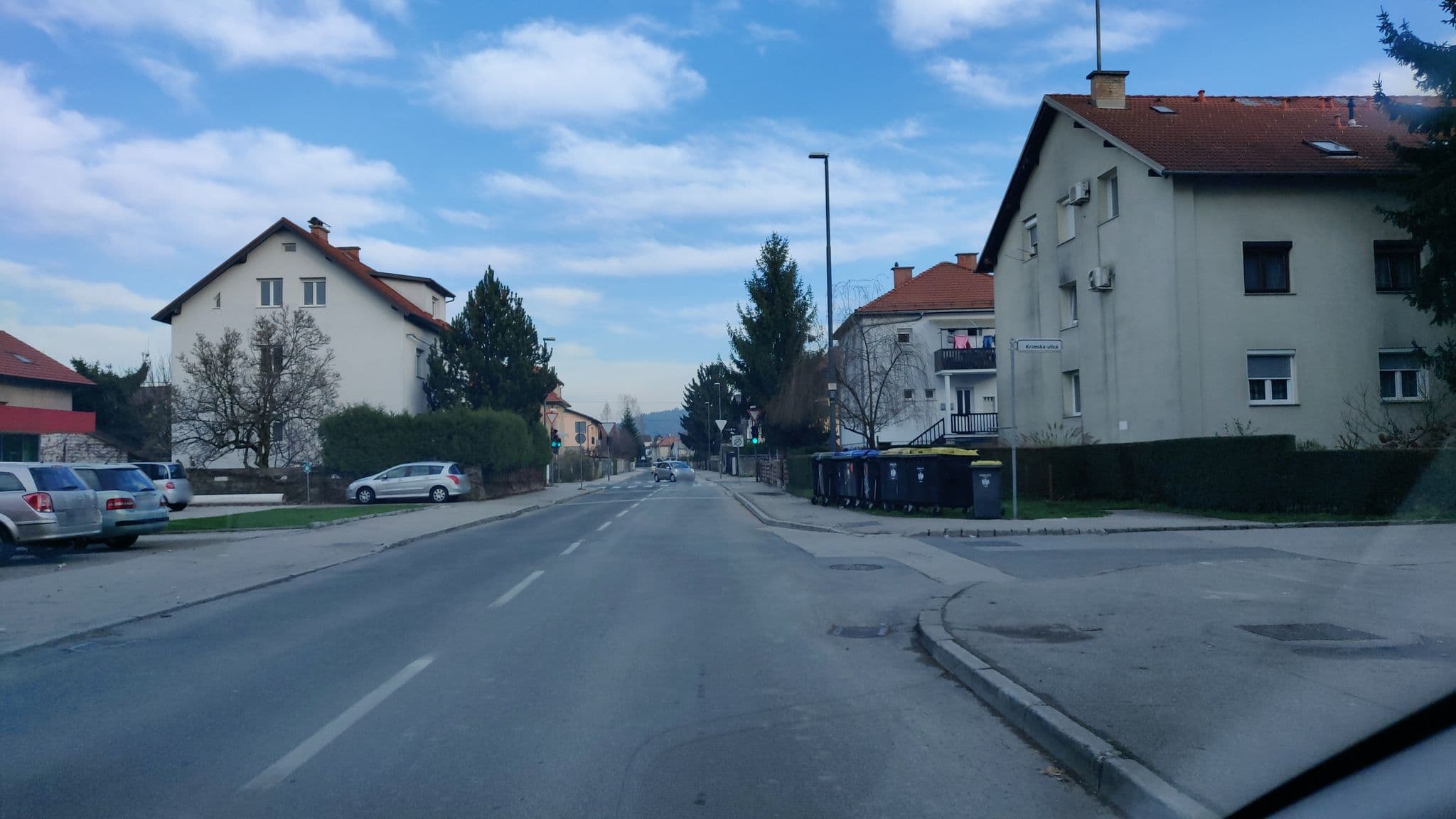 Street view near Simbol hostel, Ljubljana — © stefanb (CC BY-SA · Mapillary)