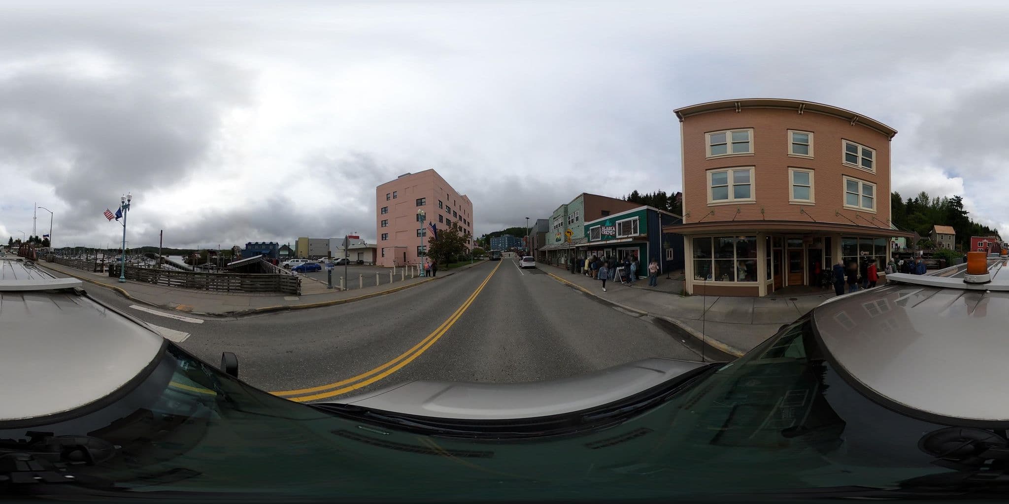 Street view near Bayview Hotel, Ketchikan — © tdbowthorpe_AKDOT (CC BY-SA · Mapillary)