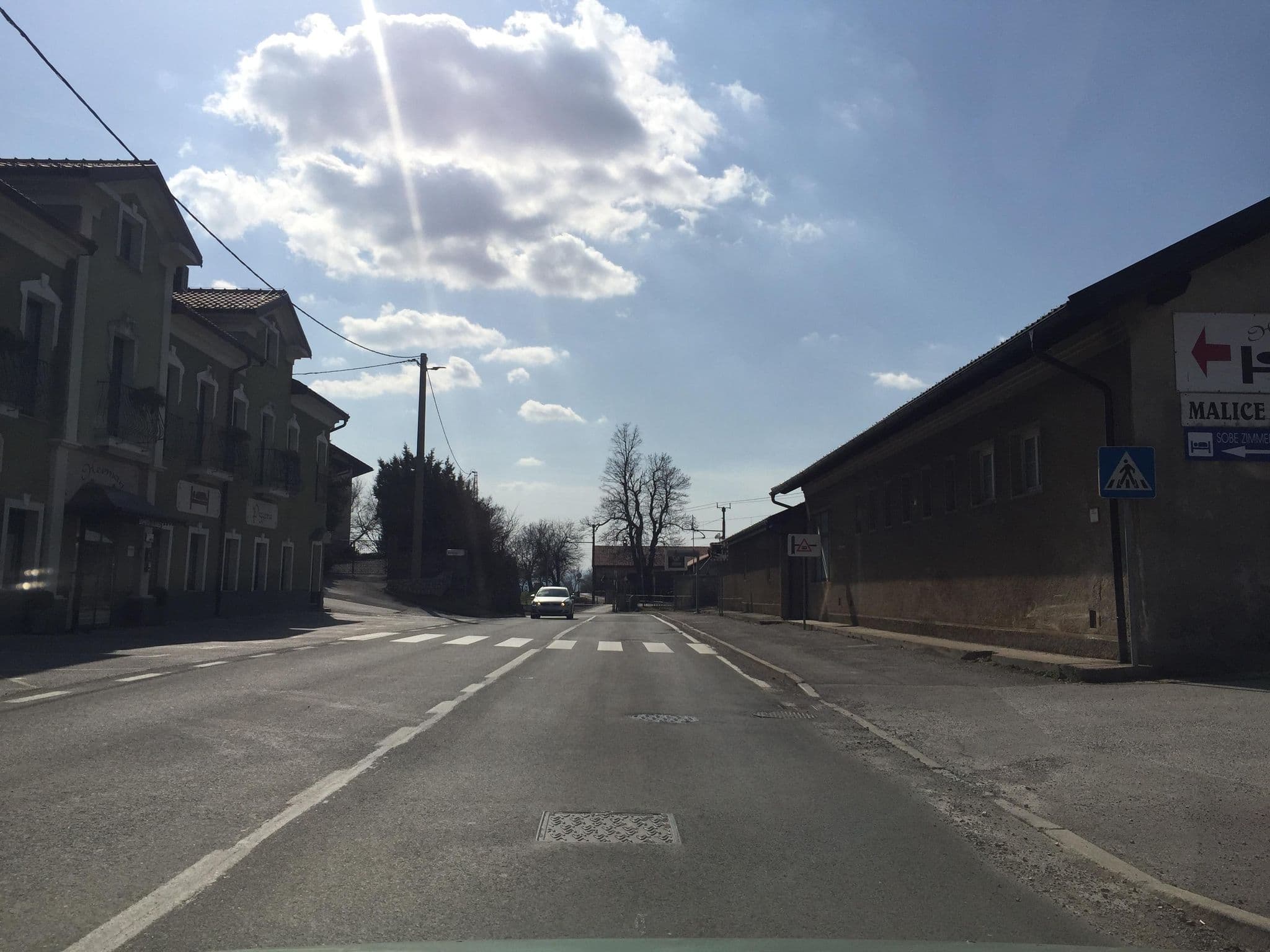 Street view near Gostilna in pizzeria s prenočišči Herman, Pivka — © igorzo (CC BY-SA · Mapillary)