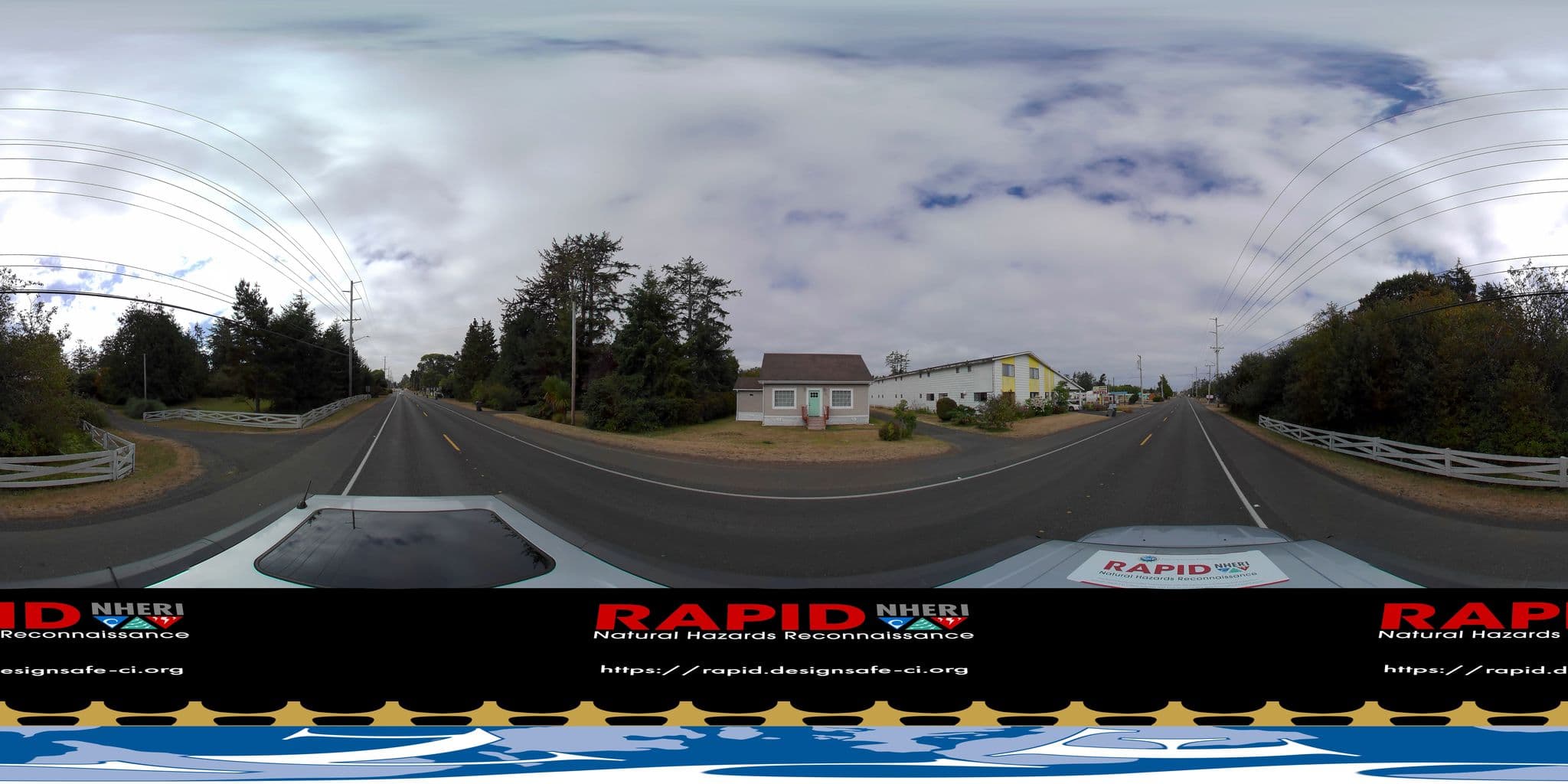 Street view near McBee's Silver Sands Motel, Ocean Shores — © uwrapid (CC BY-SA · Mapillary)