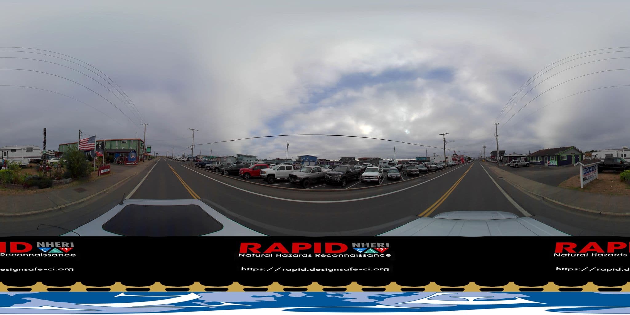 Street view near Coho Motel Rv & Charters, Ocean Shores — © uwrapid (CC BY-SA · Mapillary)