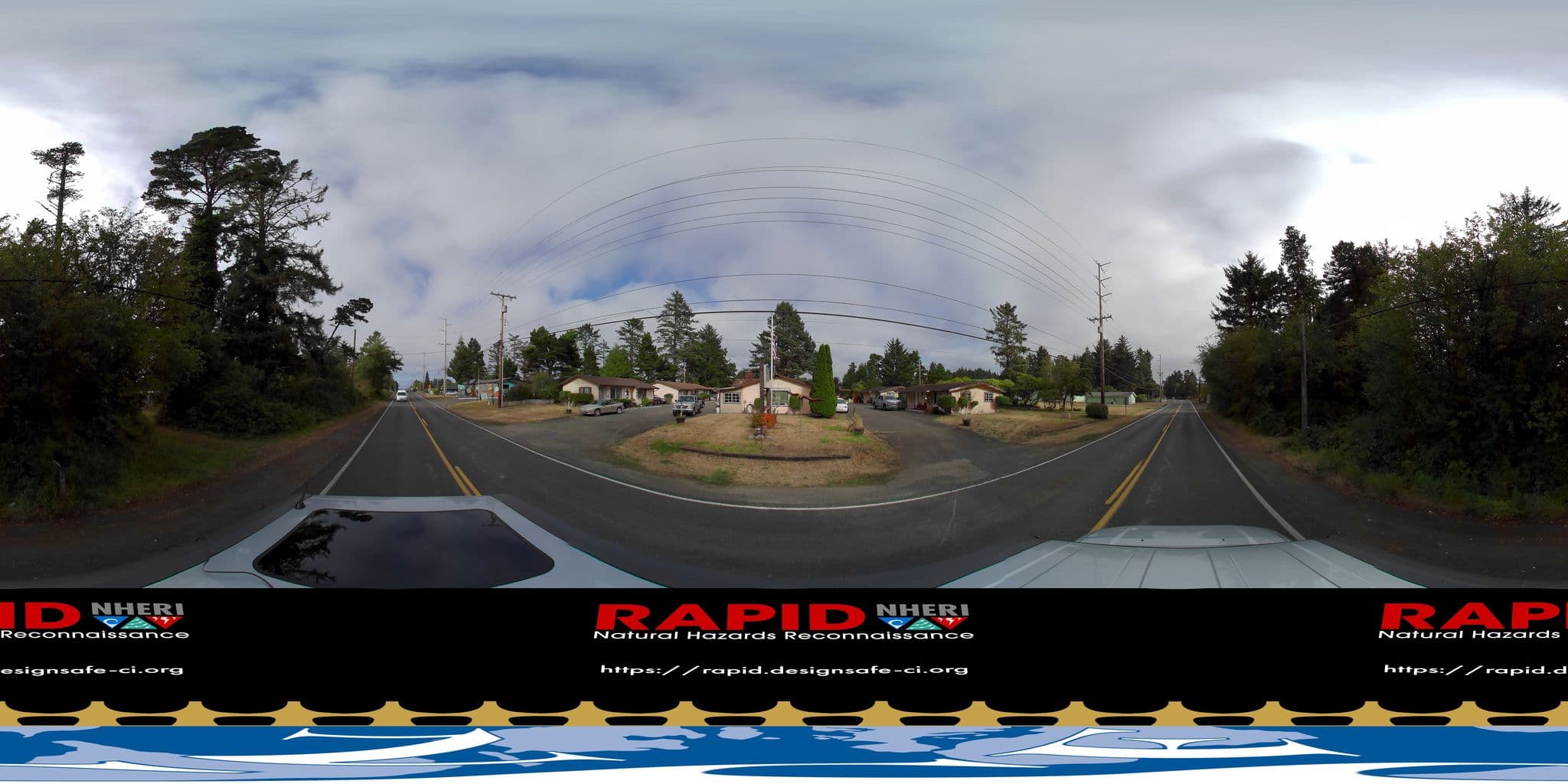 Street view near Pacific Bay Motel RV & Campground, Ocean Shores — © uwrapid (CC BY-SA · Mapillary)