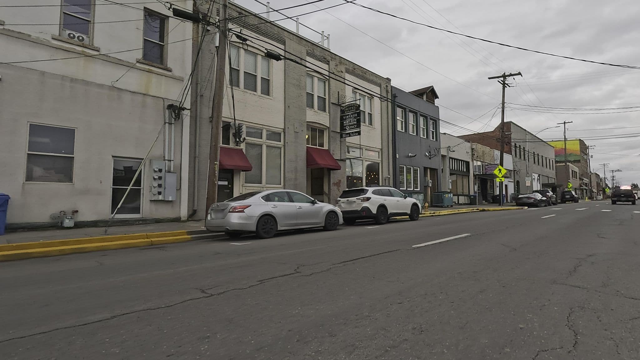 Street view near Hotel Washington, Chehalis — © natfoot (CC BY-SA · Mapillary)