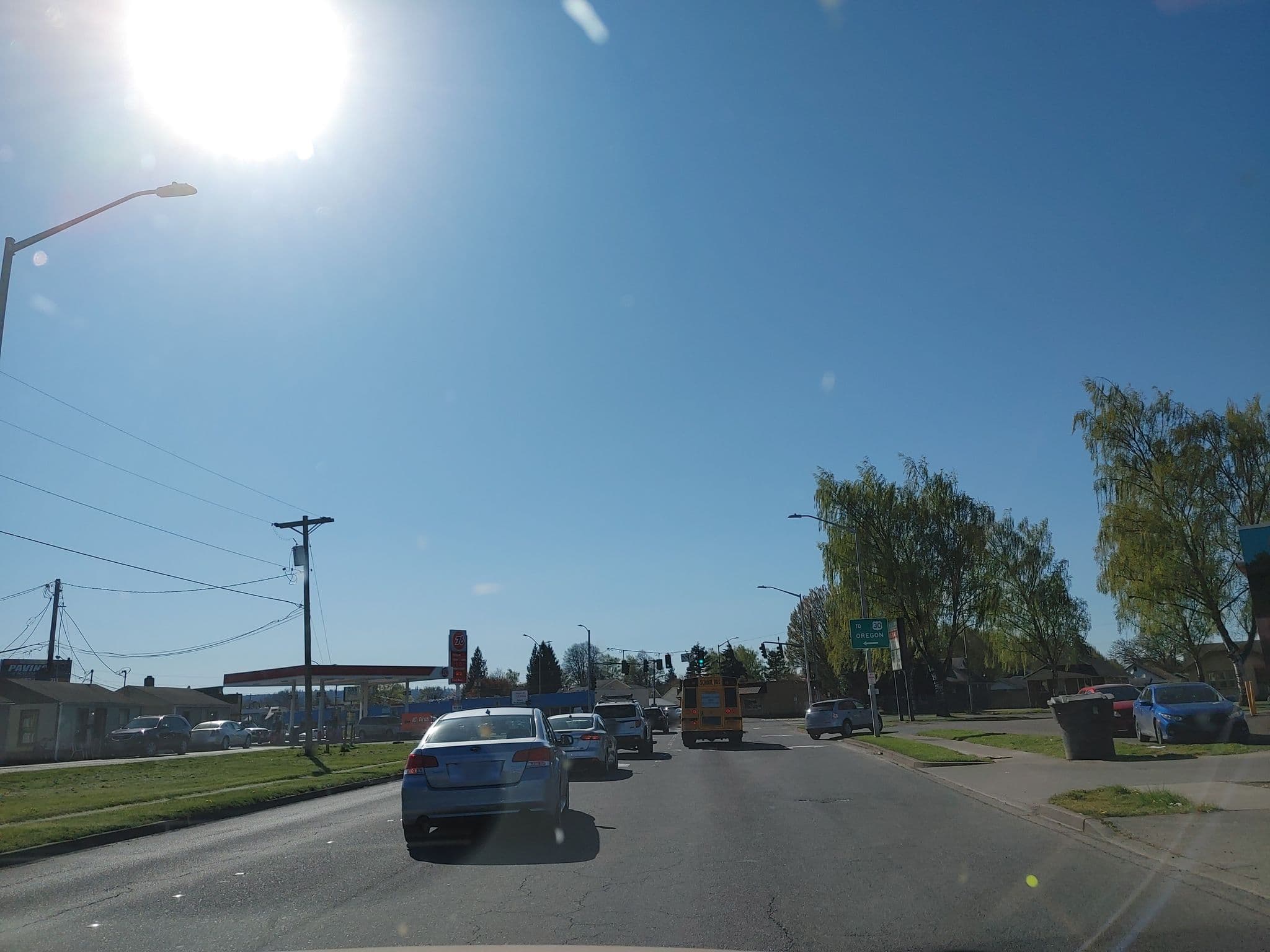 Street view near Oregon Way Motor Court, Kelso — © nmixter (CC BY-SA · Mapillary)