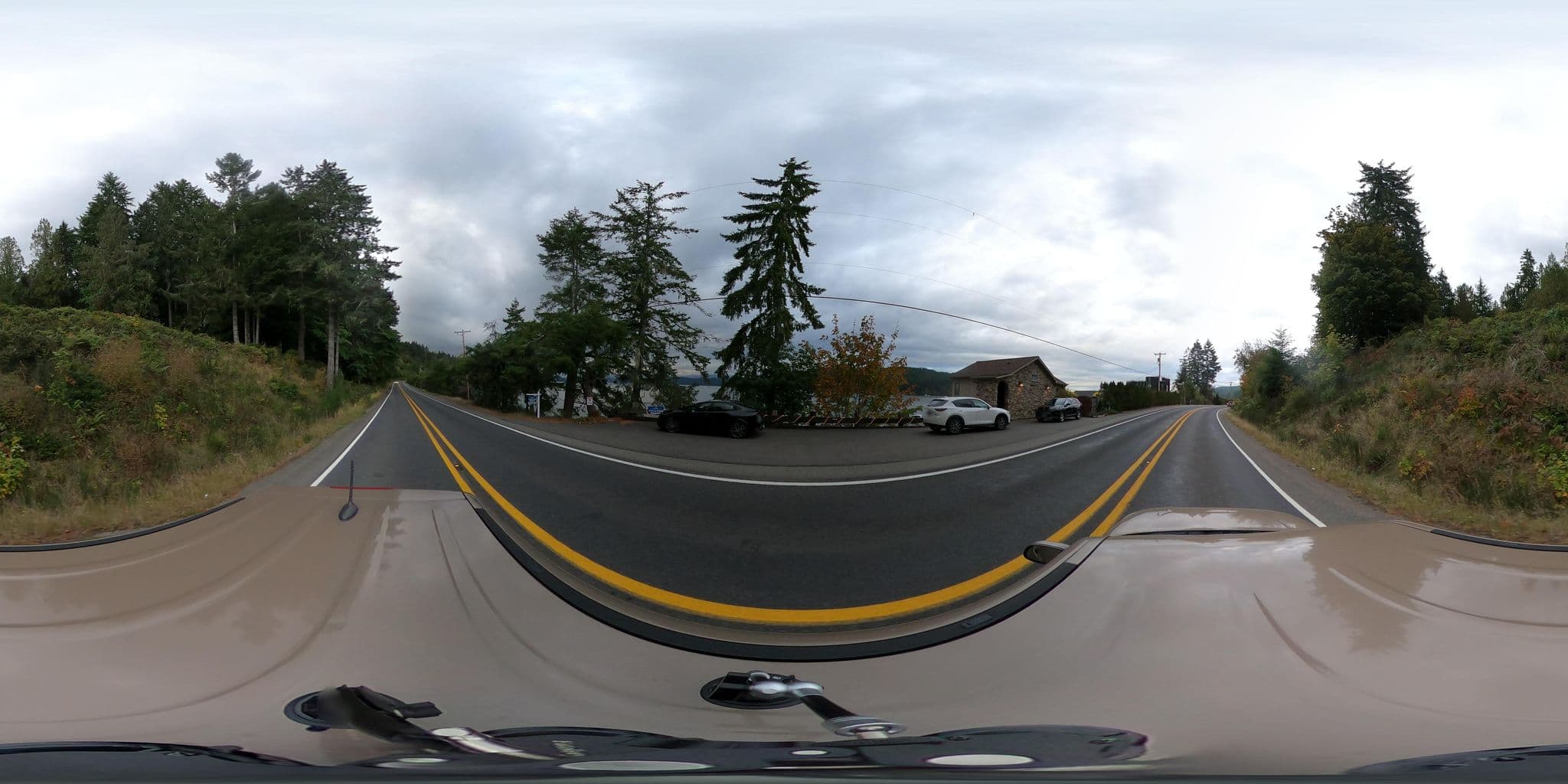 Street view near Hood Canal Resort, Allyn — © LowestPotential (CC BY-SA · Mapillary)