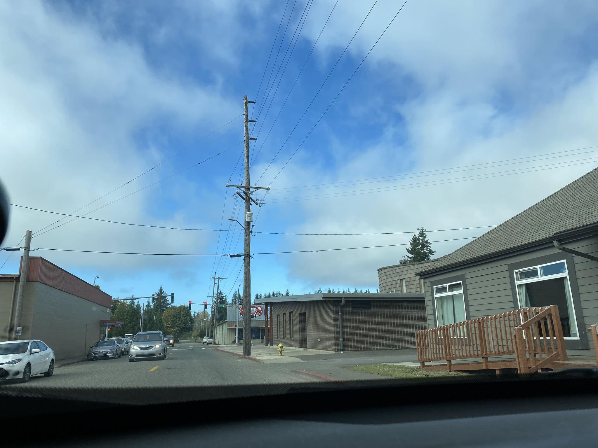 Street view near River Inn Lodge, Forks — © cmiles (CC BY-SA · Mapillary)
