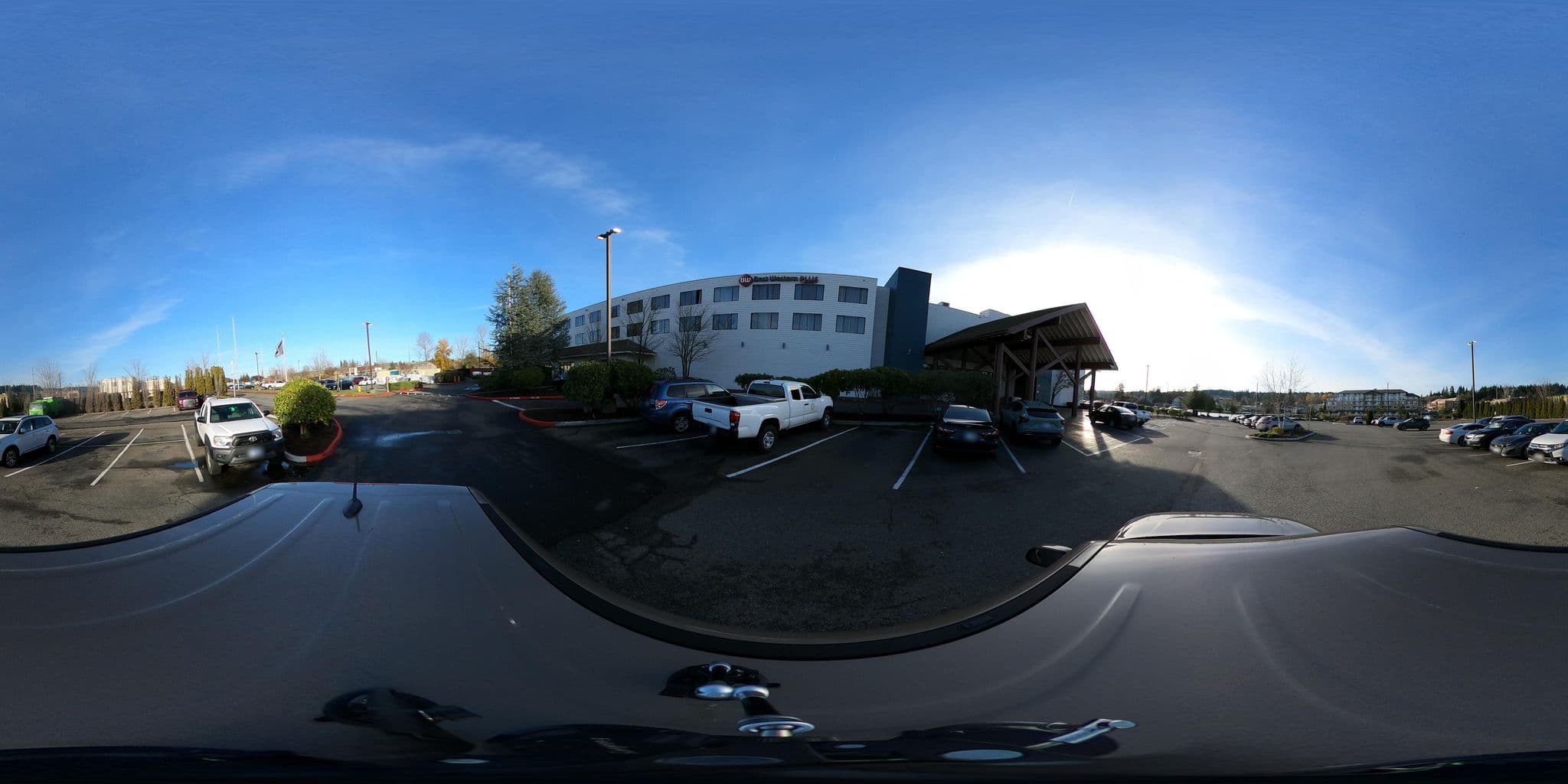Street view near Silverdale Hotel On The Bay, Silverdale — © LowestPotential (CC BY-SA · Mapillary)