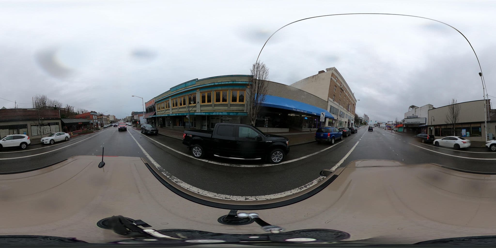 Street view near Olympic Travel Agency, Port Angeles — © LowestPotential (CC BY-SA · Mapillary)