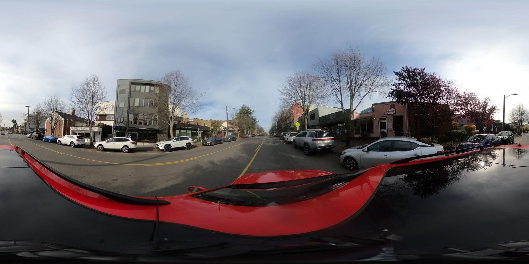 Street view near Renaissance Center for Implants and Periodontics, White Center — © quickness805 (CC BY-SA · Mapillary)