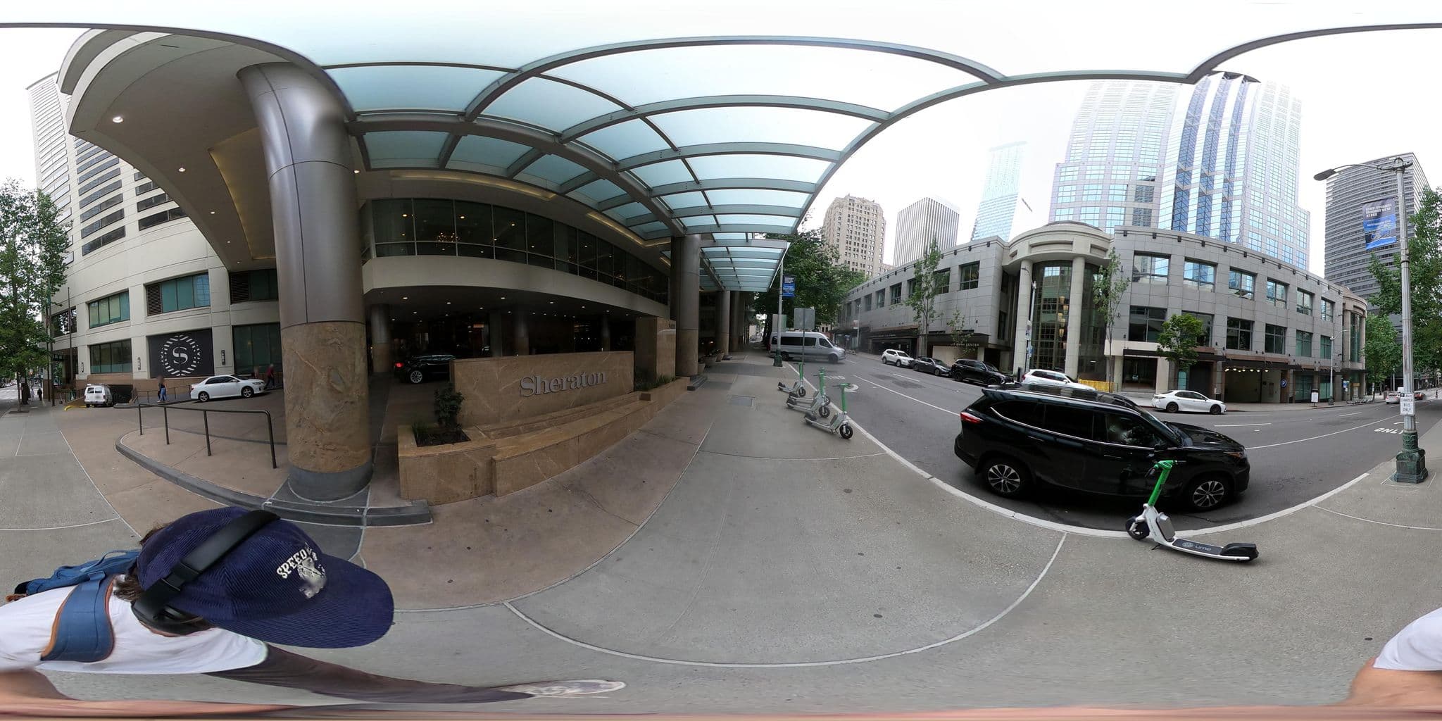 Street view near Pool at Sheraton Seattle Hotel, Seattle — © mau448 (CC BY-SA · Mapillary)