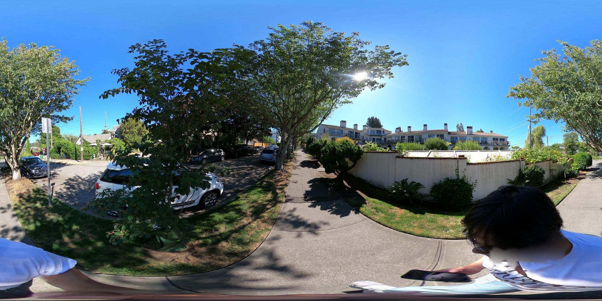 Street view near Lake Union Cottage, Seattle — © kevatwork (CC BY-SA · Mapillary)