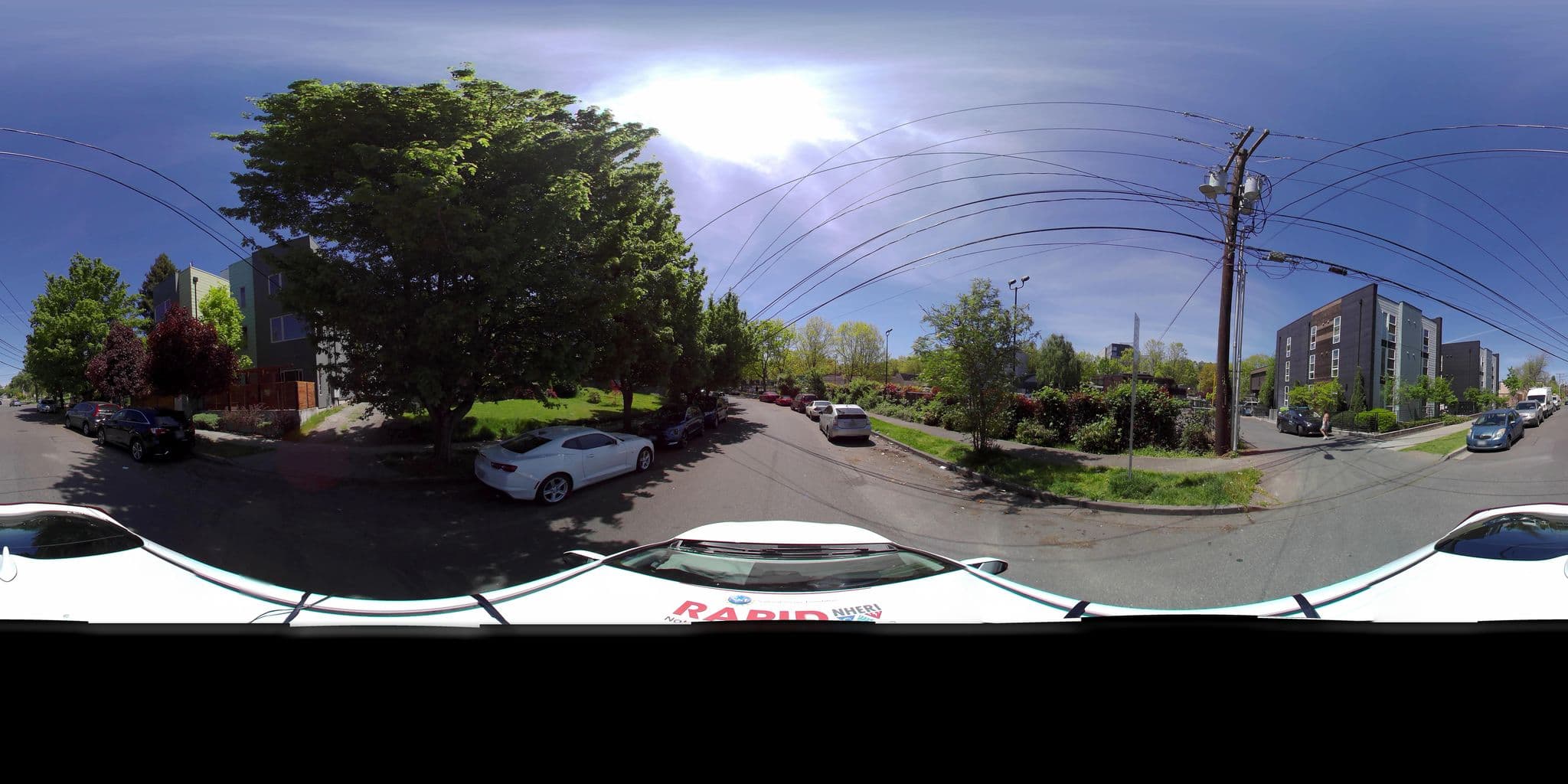 Street view near AirBnB Mt Baker, Columbia City — © uwrapid (CC BY-SA · Mapillary)