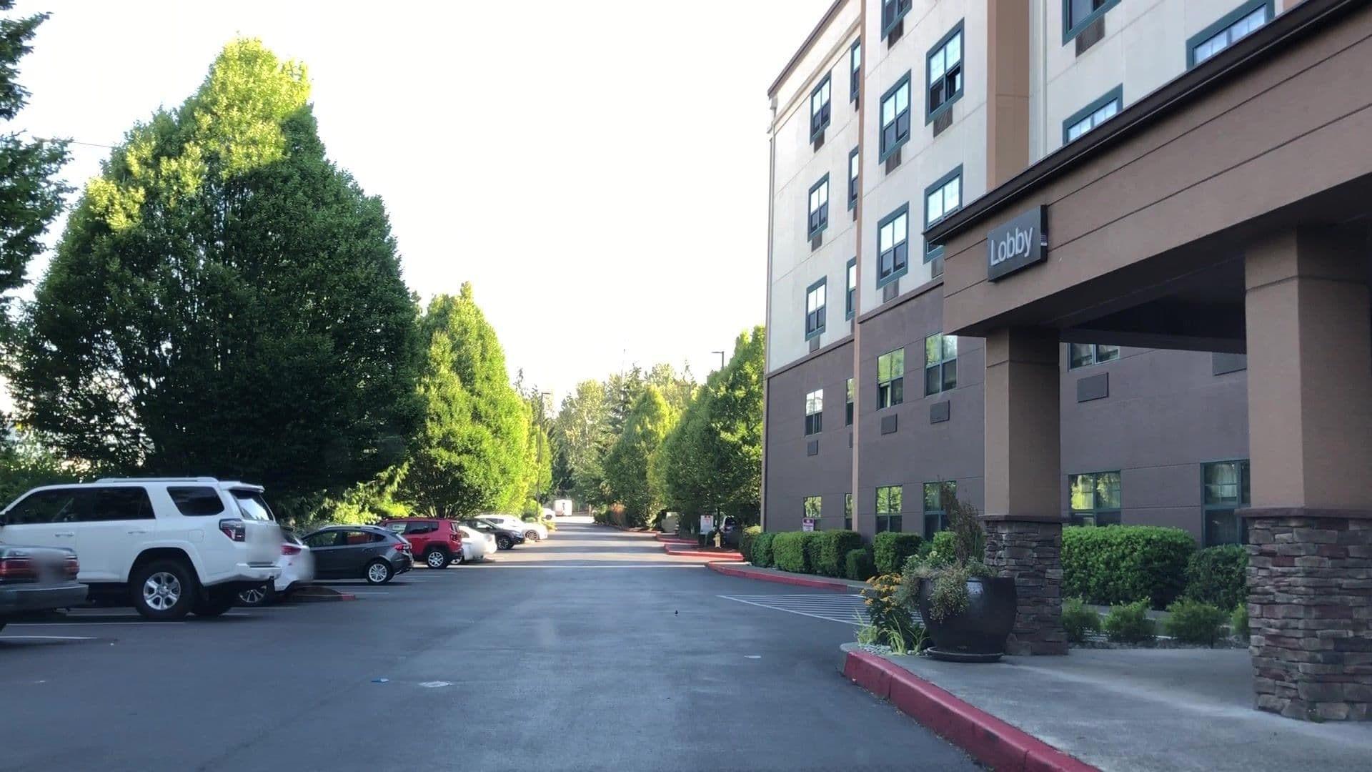 Street view near Extended Stay Hotels, Wilburton — © lvl5 (CC BY-SA · Mapillary)