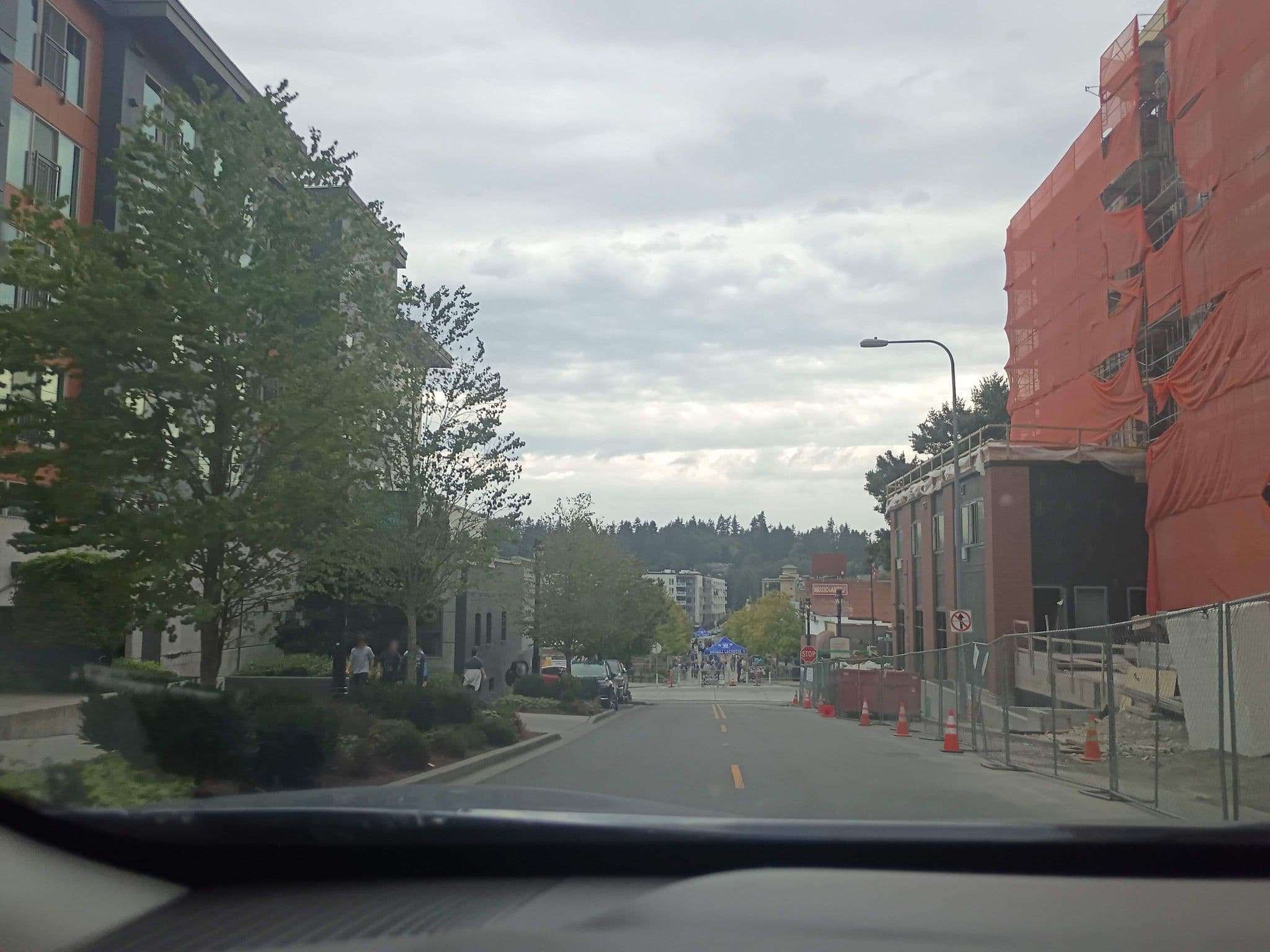 Street view near The Mercantile Apartments, Bothell — © grichardsonsr (CC BY-SA · Mapillary)