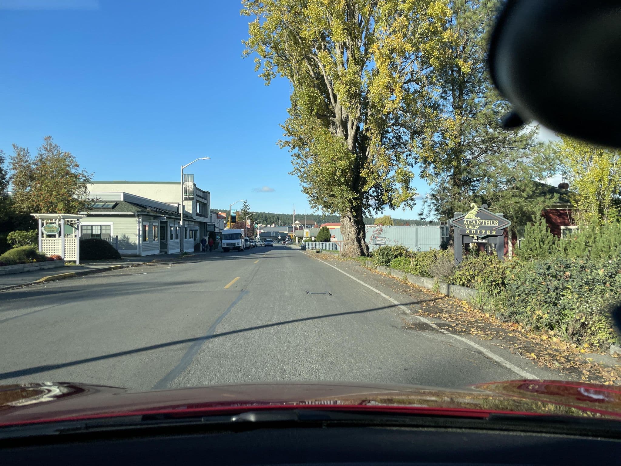 Street view near Acanthus Suites, Friday Harbor — © blackty (CC BY-SA · Mapillary)