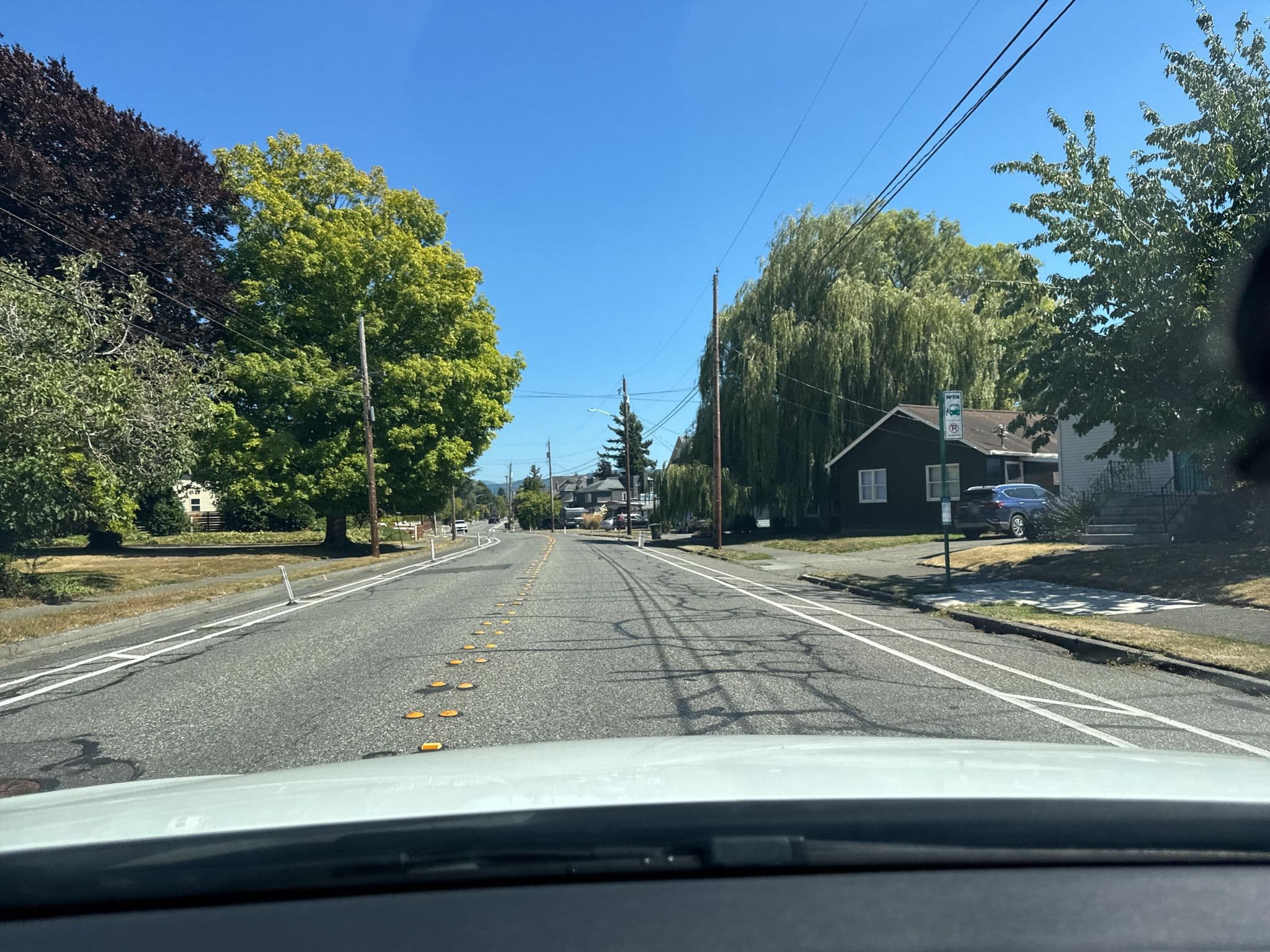 Street view near Decann Bed and Breakfast, Bellingham — © quickness805 (CC BY-SA · Mapillary)