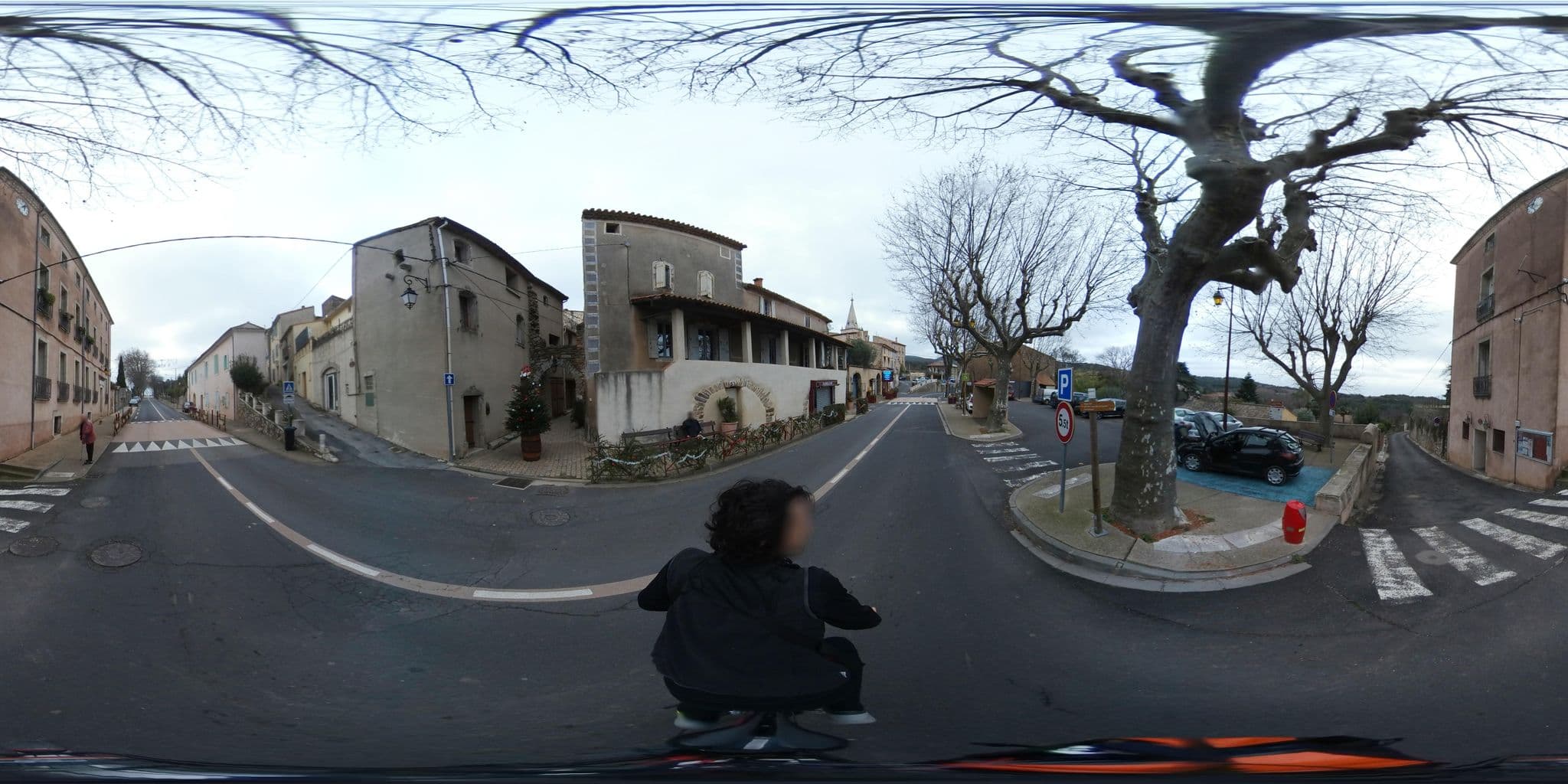 Street view near La Forgerole, Laurens — © c_mobilite (CC BY-SA · Mapillary)