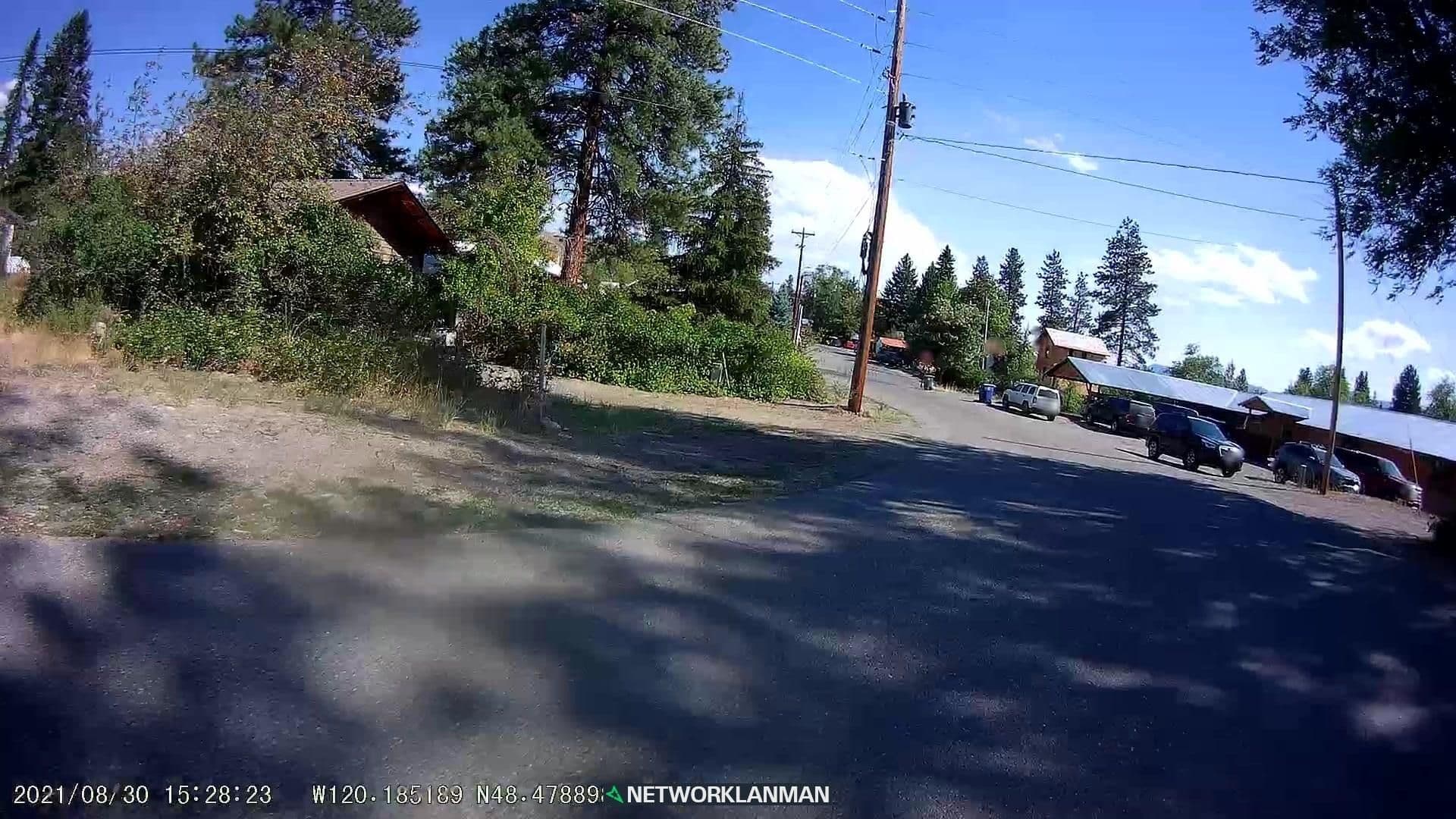 Street view near Rendezvous Huts, Okanogan — © networklanman (CC BY-SA · Mapillary)