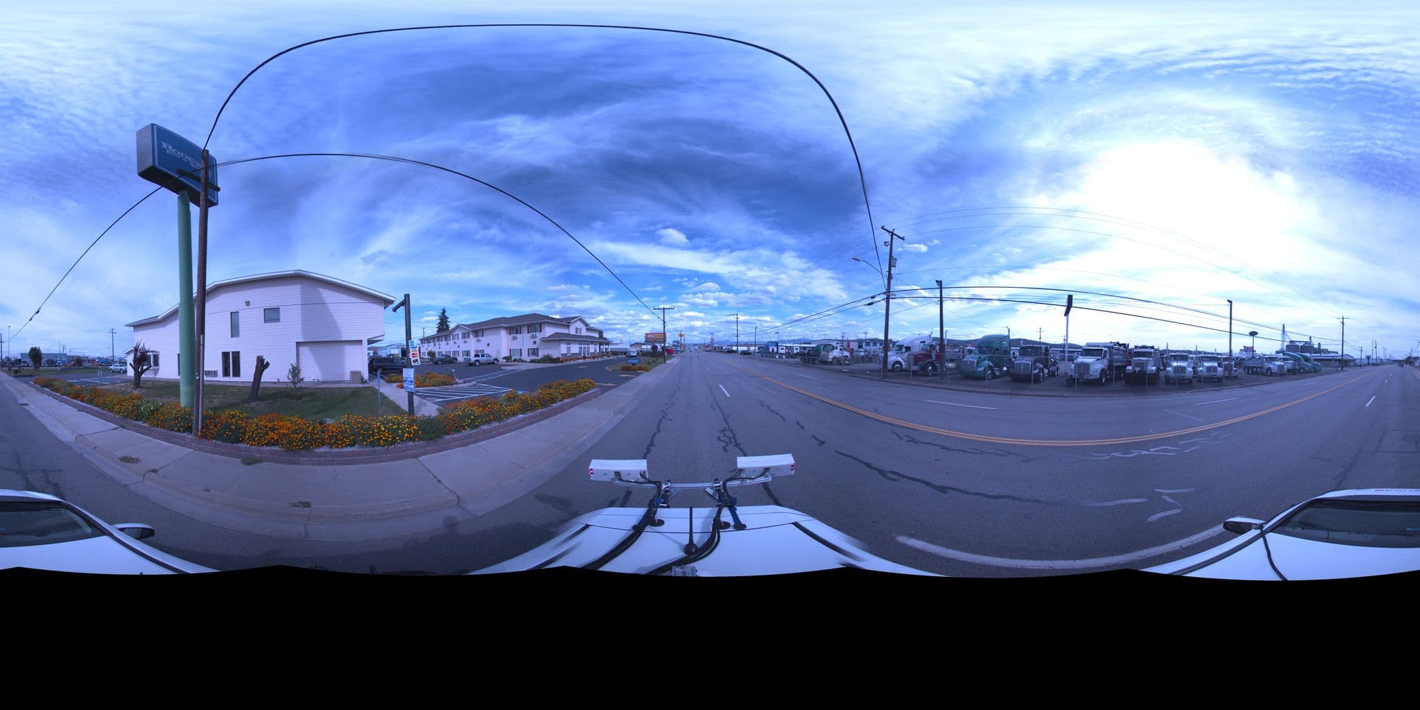 Street view near Rodeway Inn & Suites, Dishman — © cholloway (CC BY-SA · Mapillary)