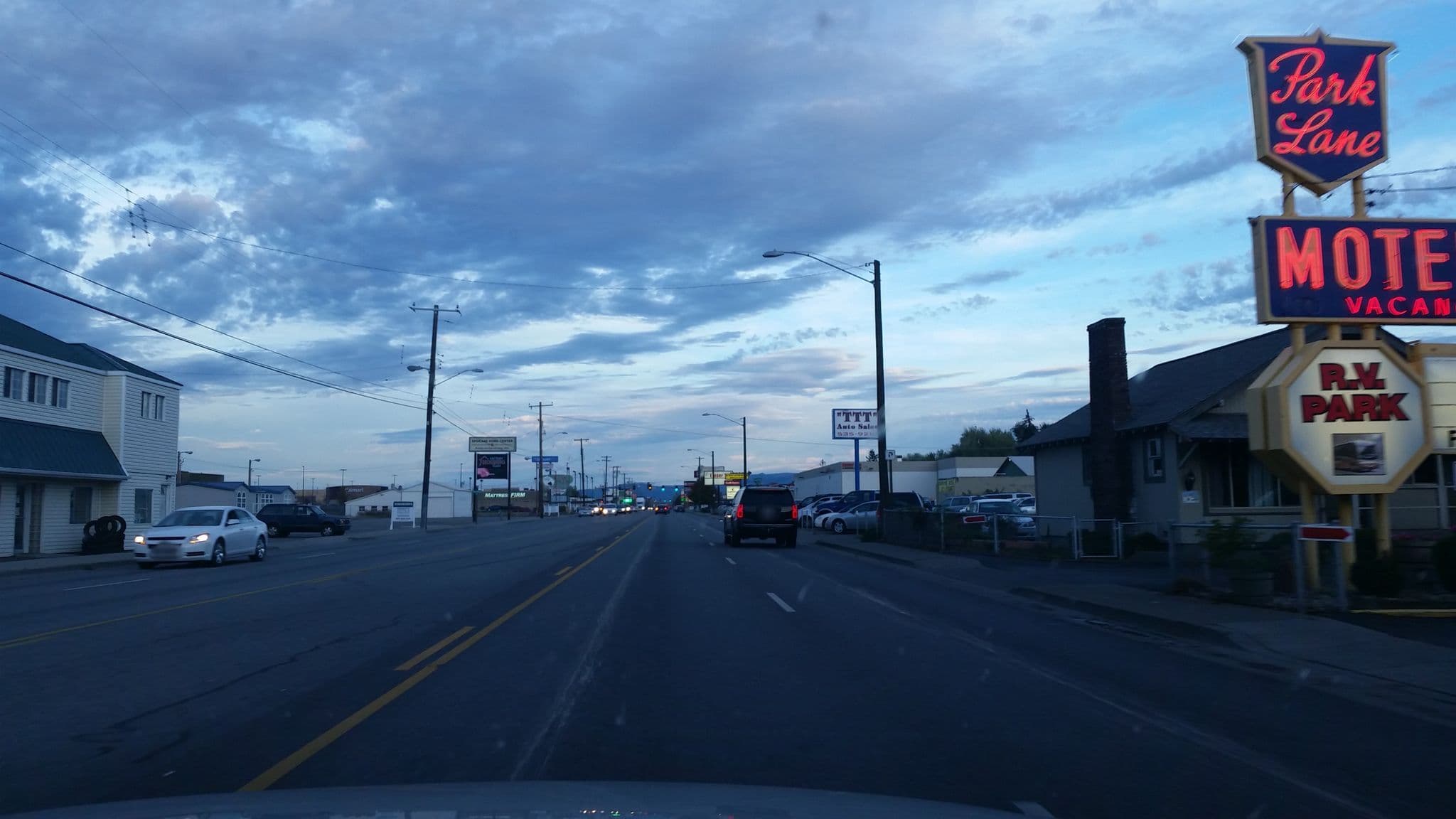 Street view near Park Lane Motel Suites & R V Park, Dishman — © natfoot (CC BY-SA · Mapillary)