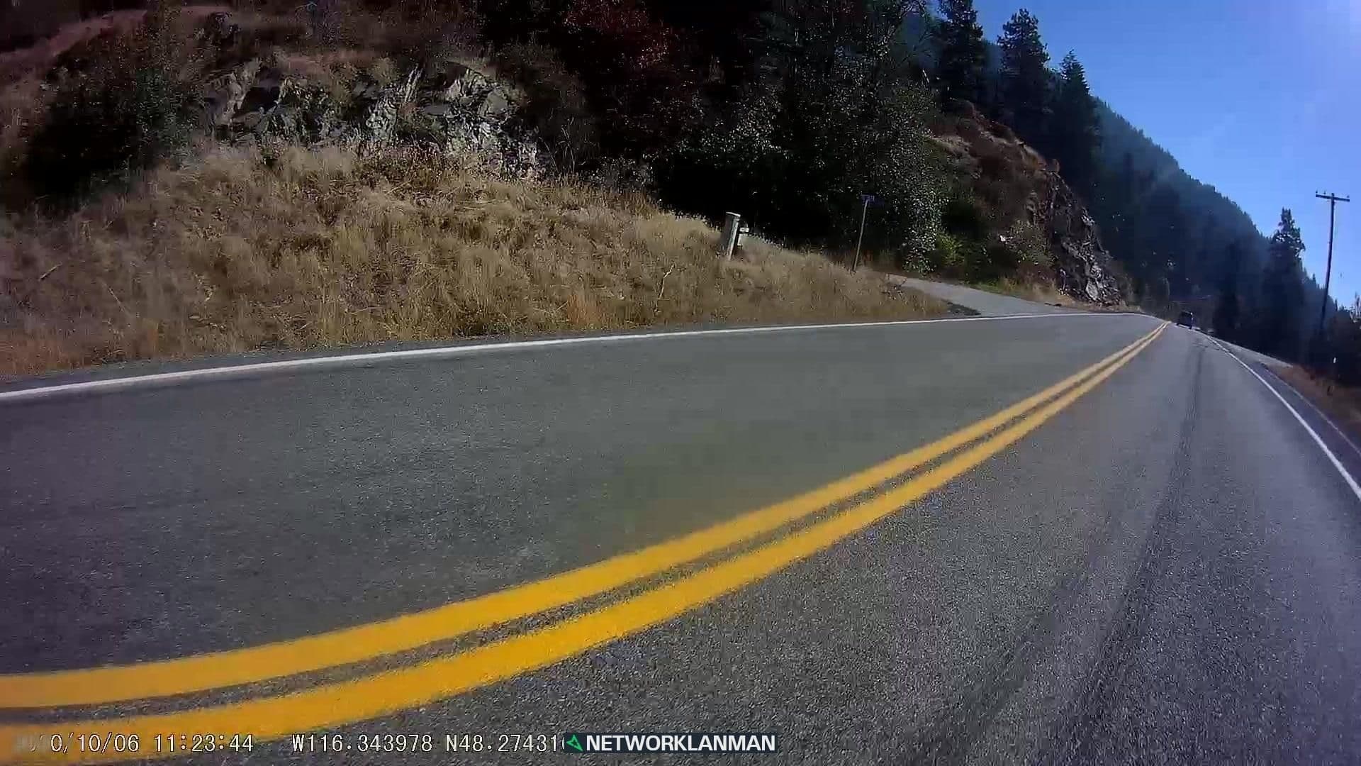 Street view near The Idaho Castle, Ponderay — © networklanman (CC BY-SA · Mapillary)