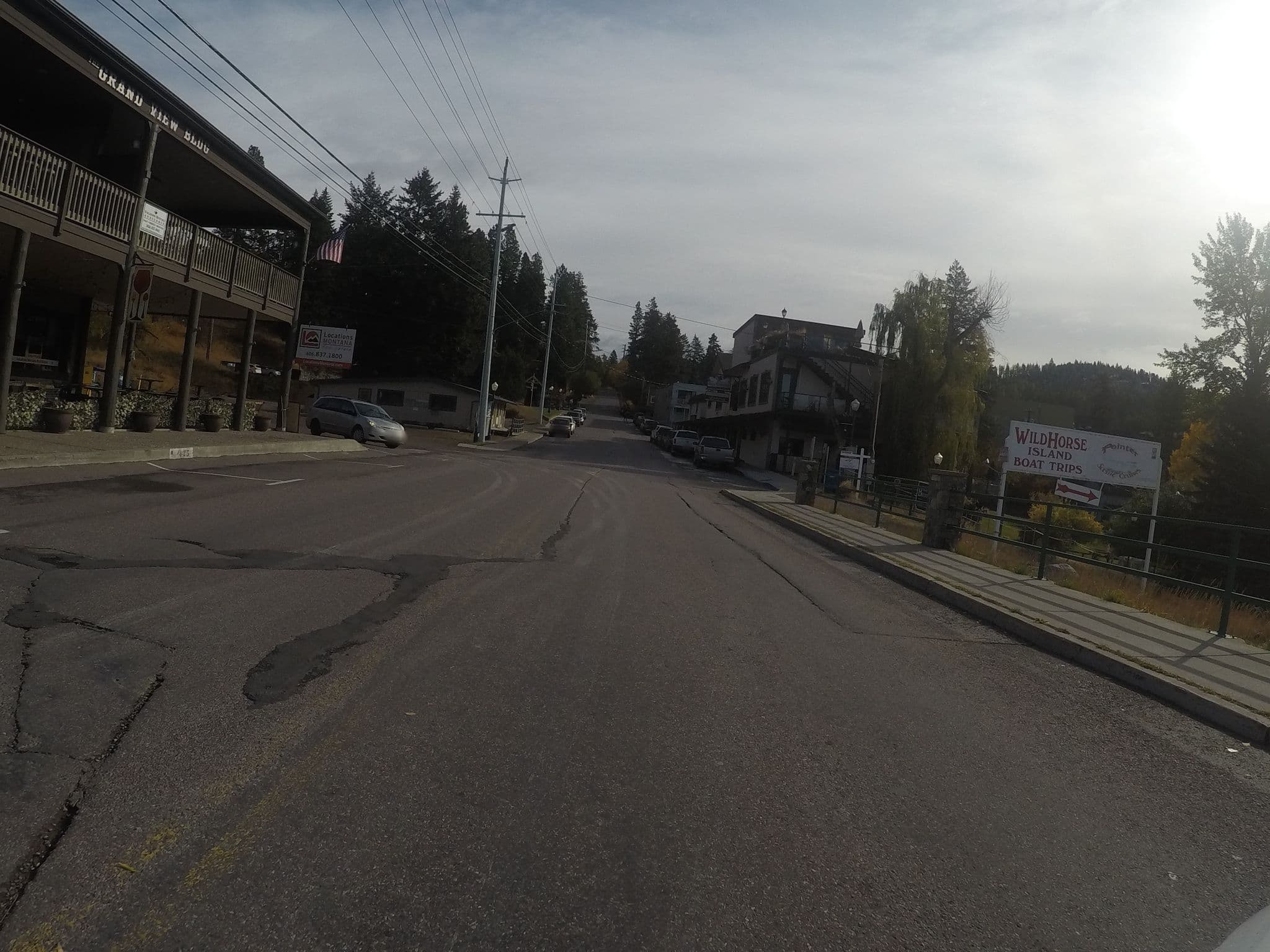 Street view near Hotel Bigfork, Bigfork — © chrisbeddow (CC BY-SA · Mapillary)