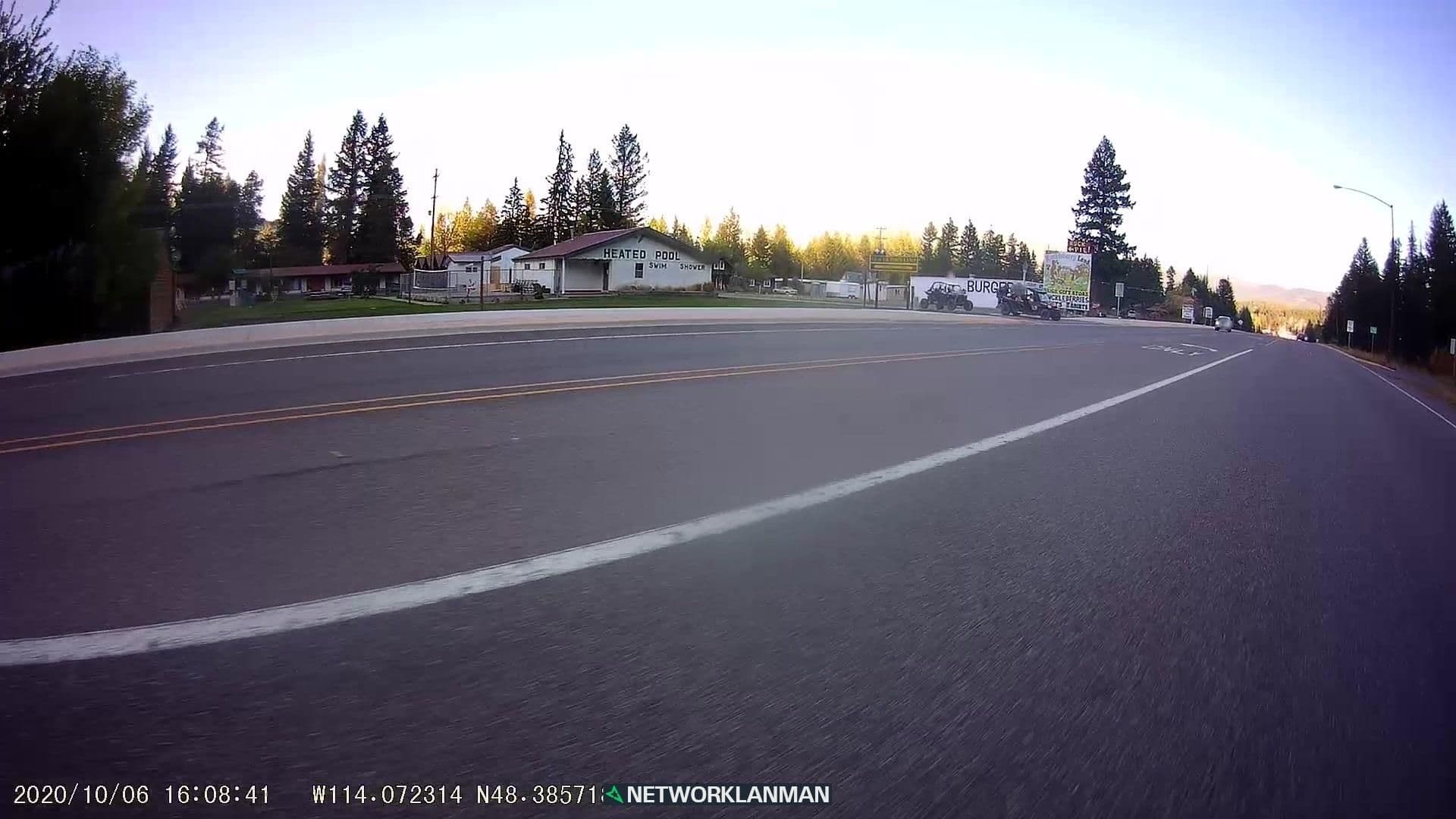 Street view near Beargrass Lodging and RV Resort, Columbia Falls — © networklanman (CC BY-SA · Mapillary)