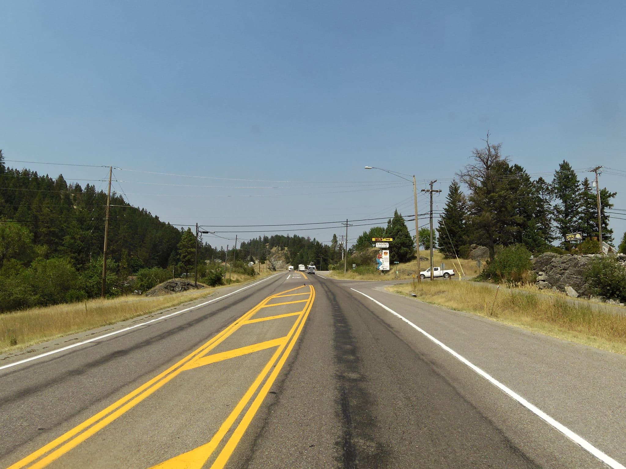 Street view near Spoke & Paddle, Bigfork — © clydel (CC BY-SA · Mapillary)