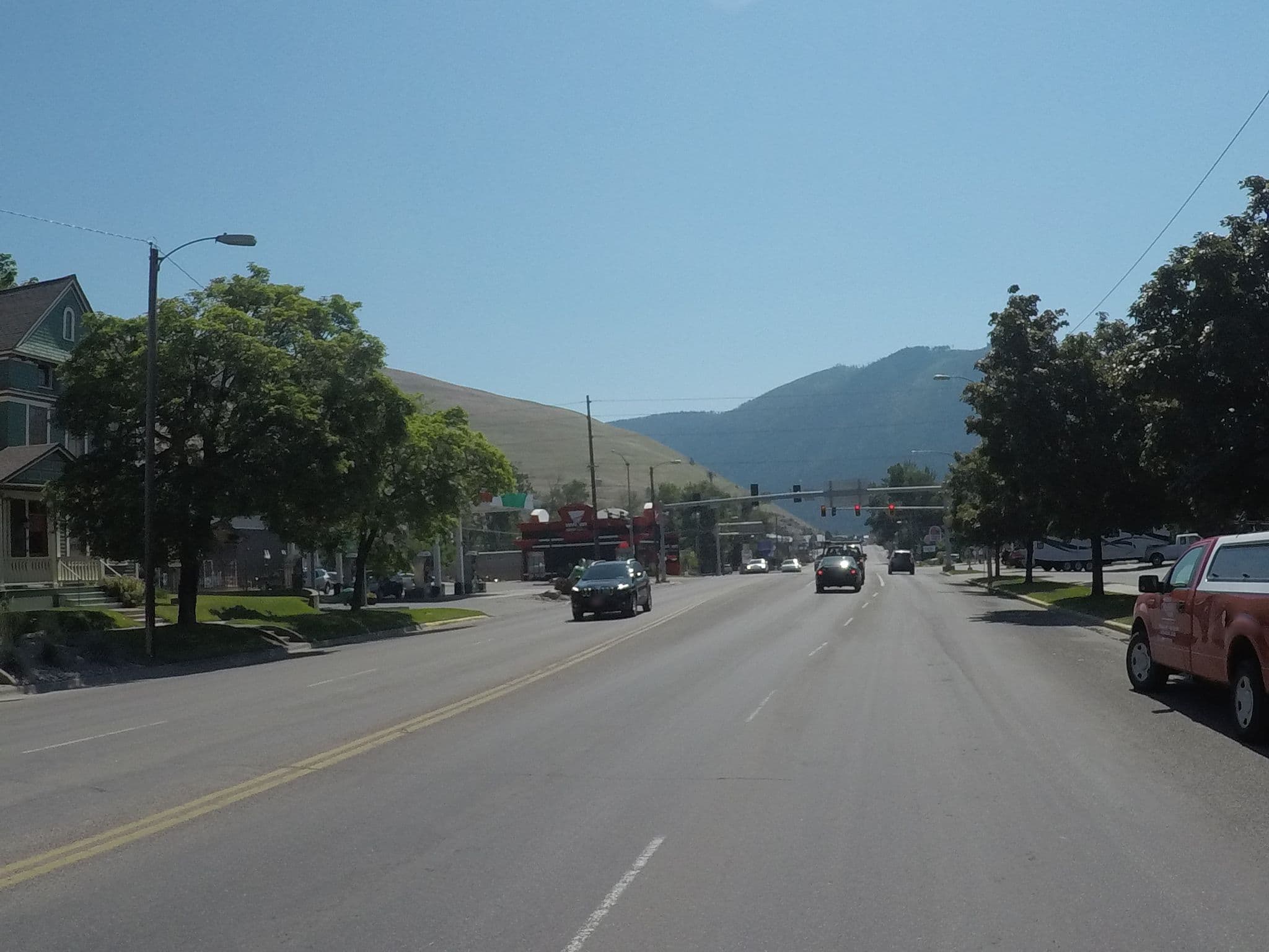 Street view near The Broadway Getaway, Missoula — © chrisbeddow (CC BY-SA · Mapillary)