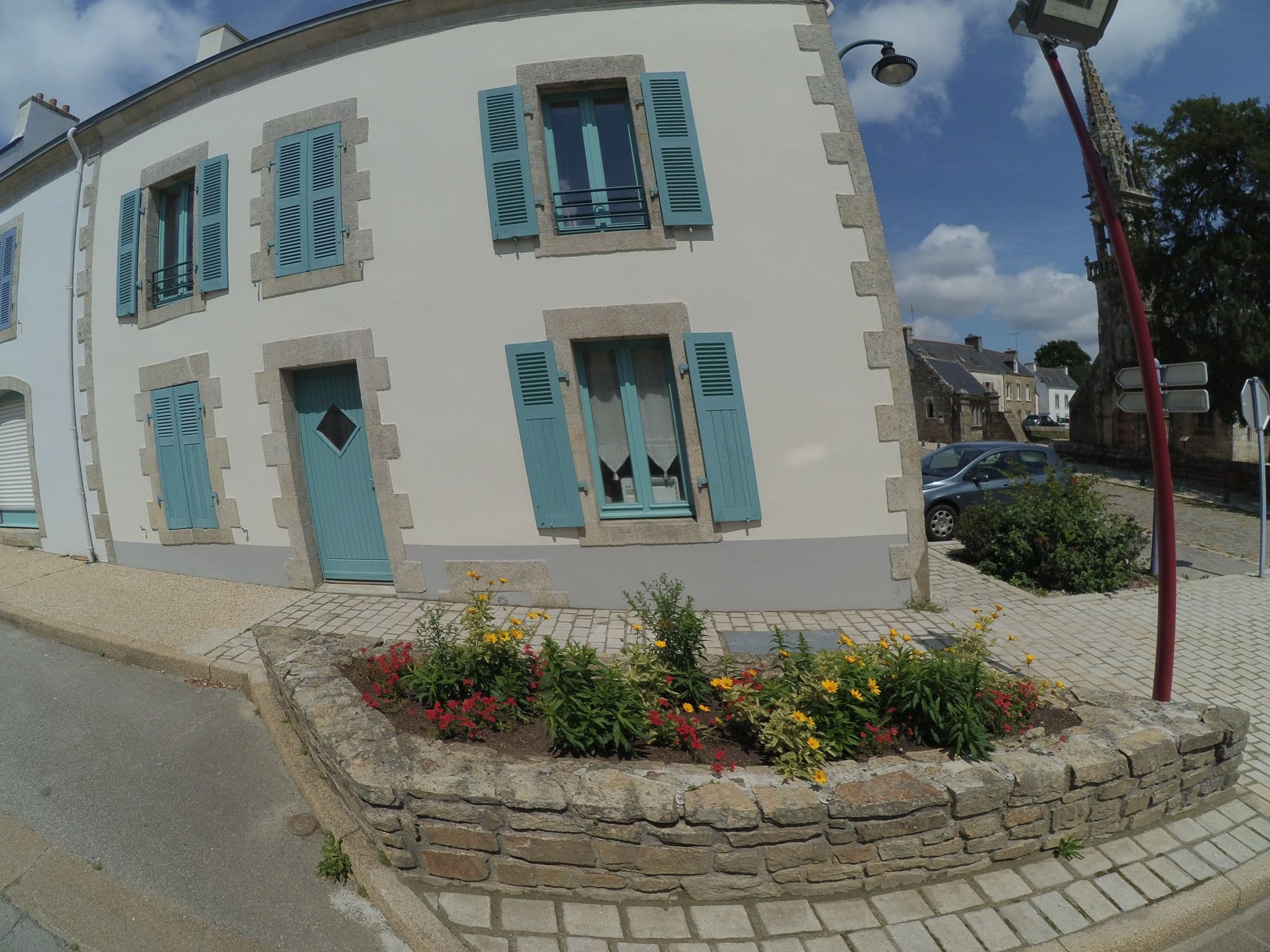 Street view near Camp de Vacances de la Poste, Saint-Yvi — © stephanep (CC BY-SA · Mapillary)