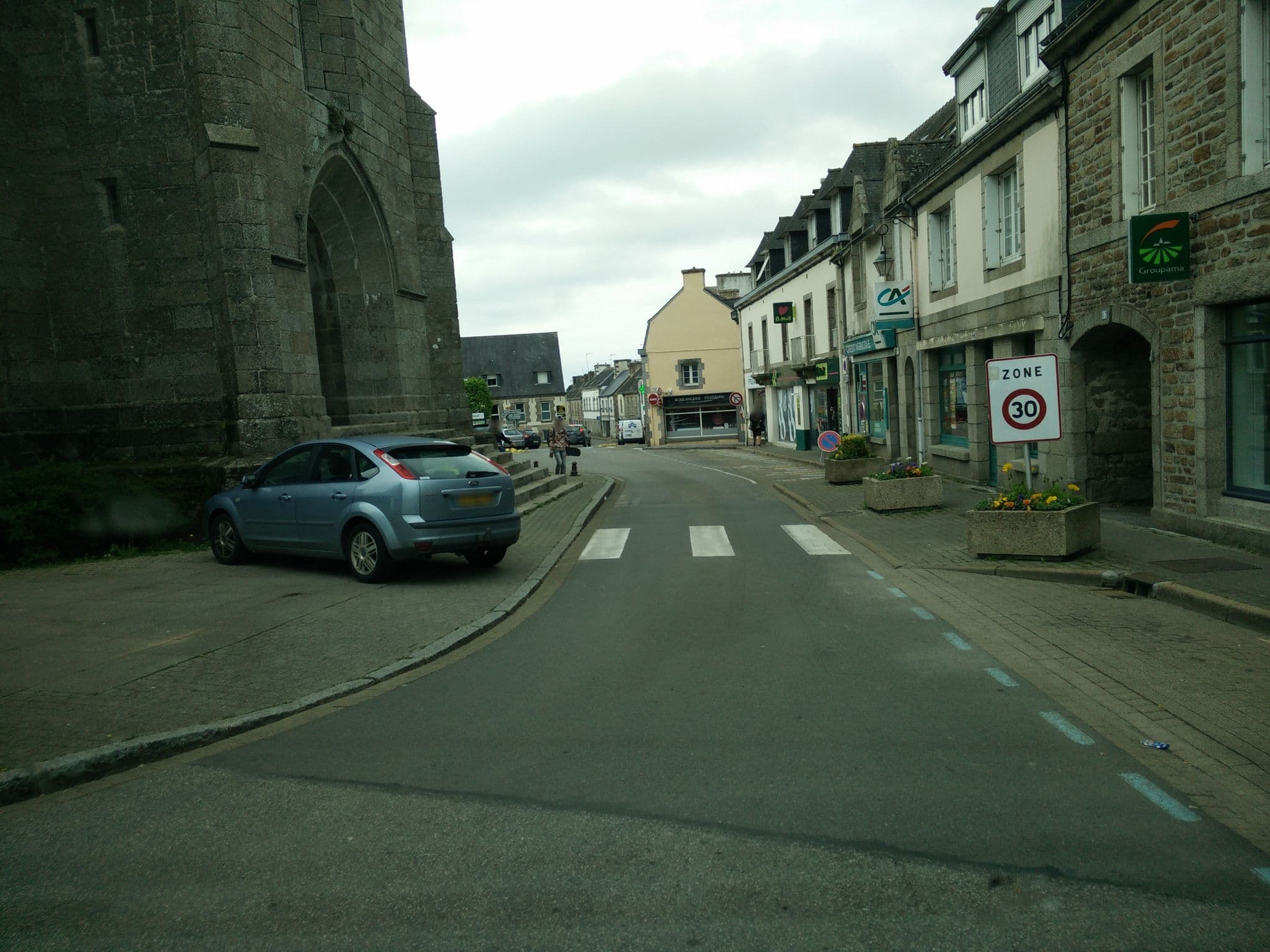 Street view near Gîte de Kerouannec, Trégunc — © joostjakob (CC BY-SA · Mapillary)