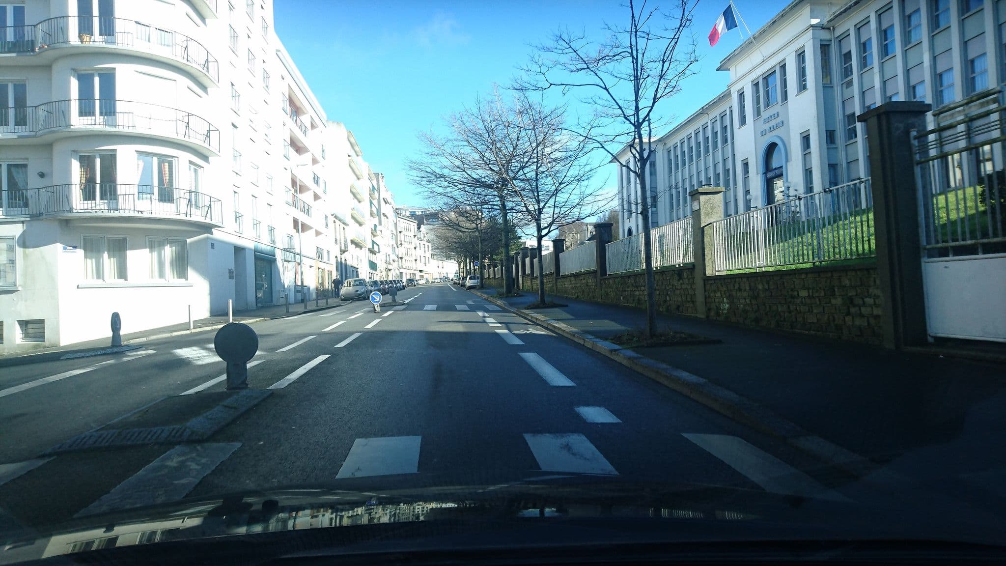 Street view near Foyer Du Marin, Brest — © ljbouere (CC BY-SA · Mapillary)