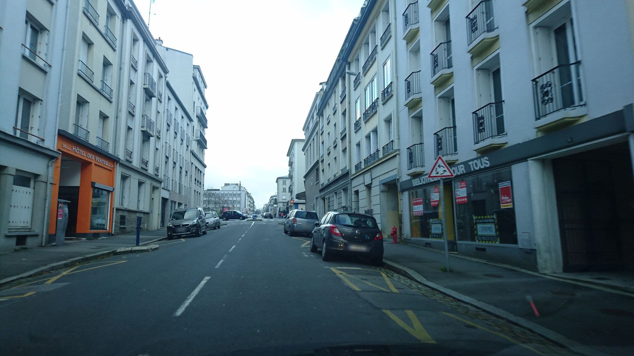 Street view near Thierry Lannon et Associes, Brest — © ljbouere (CC BY-SA · Mapillary)
