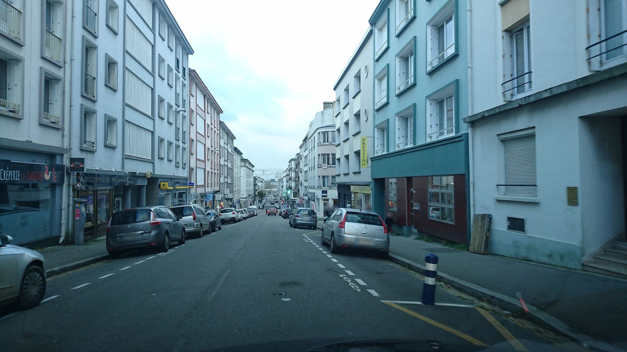 Street view near Selectour - Visages du Monde, Brest — © ljbouere (CC BY-SA · Mapillary)