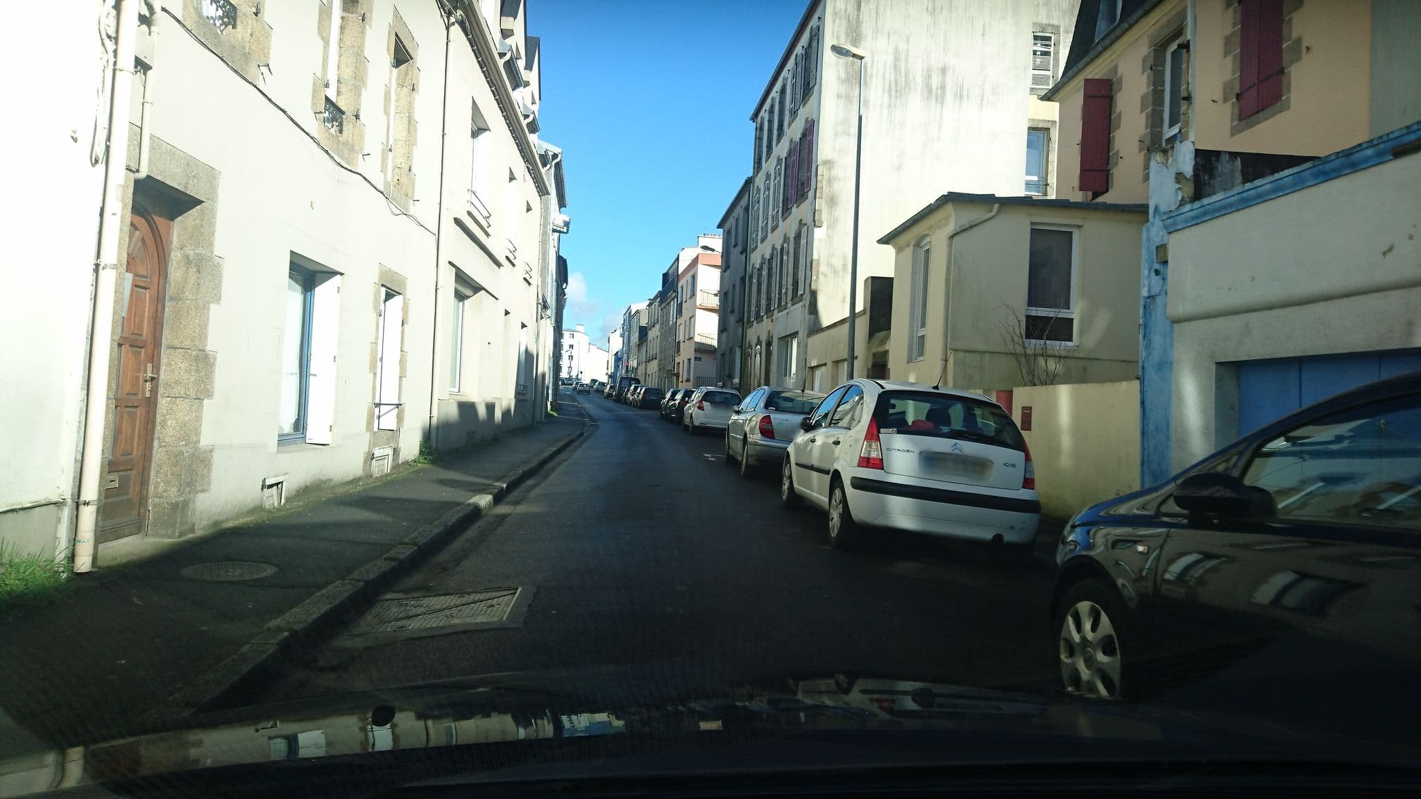 Street view near La Licorne, Brest — © ljbouere (CC BY-SA · Mapillary)