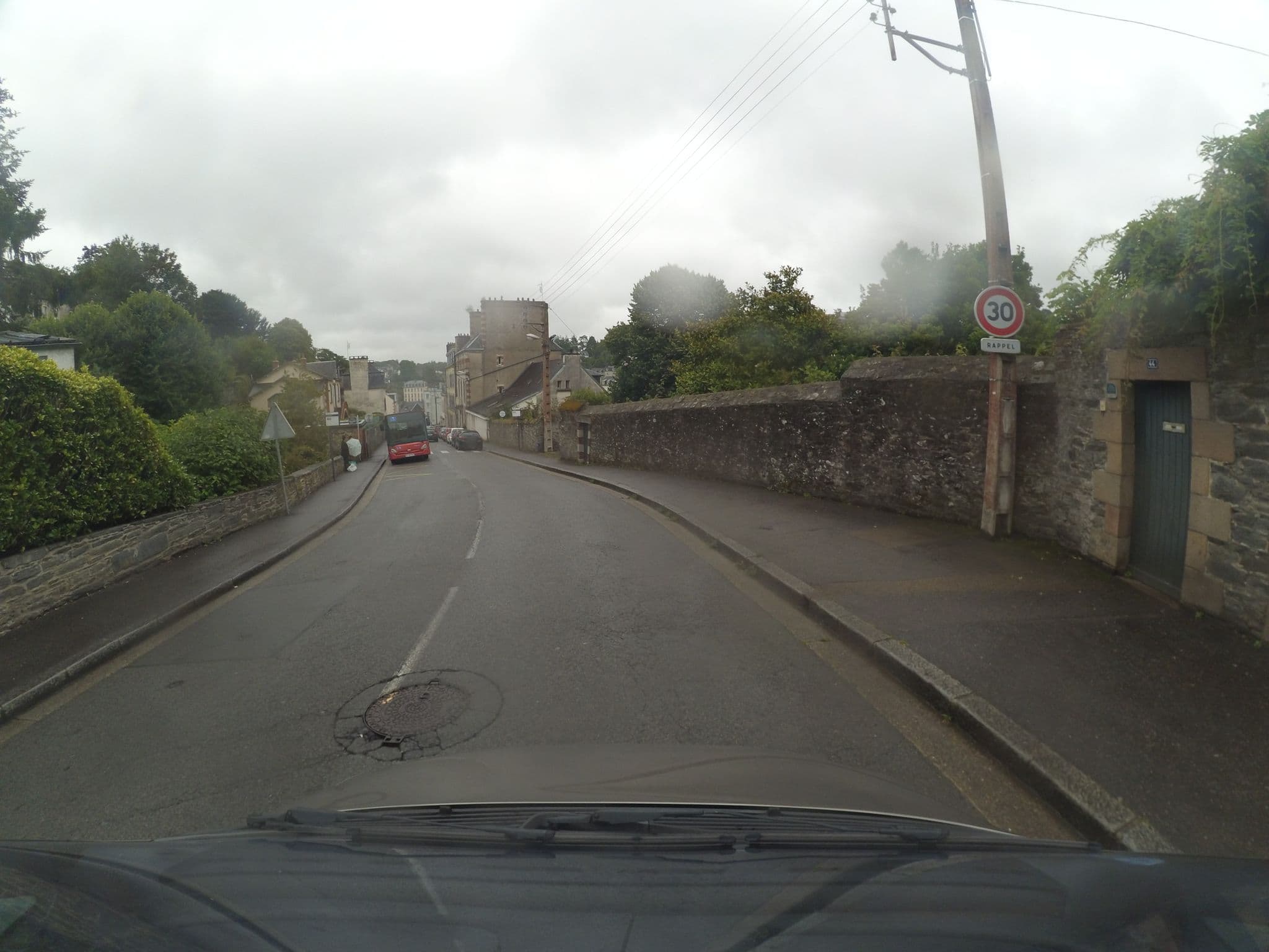 Street view near Villa Collobert, Morlaix — © stephanep (CC BY-SA · Mapillary)