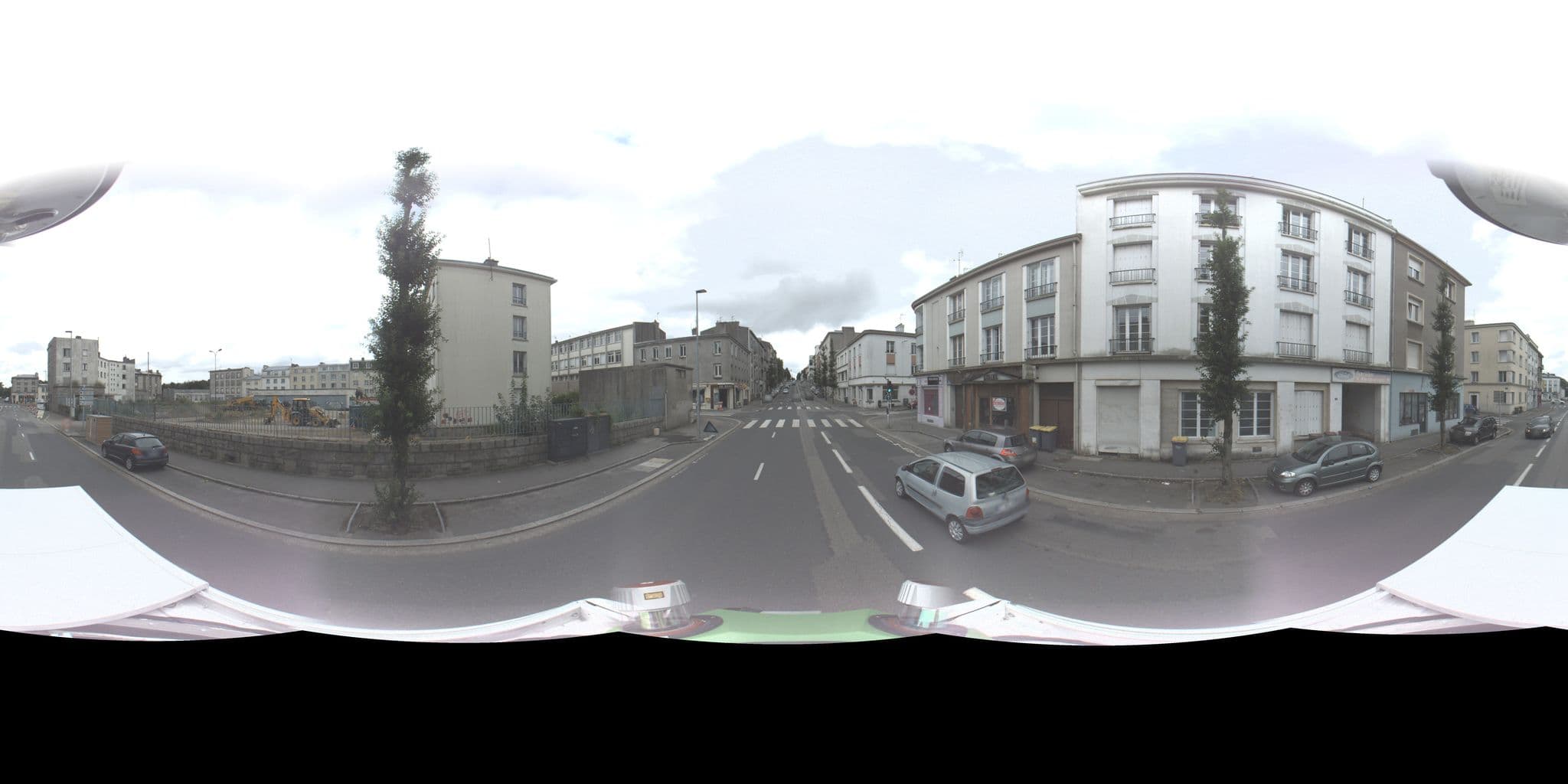 Street view near Résidence Services Seniors DOMITYS - La Calypso, Brest — © panieravide (CC BY-SA · Mapillary)
