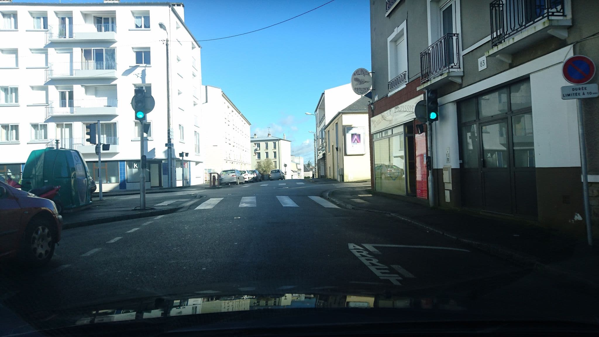 Street view near A Chacun Son Cap, Brest — © ljbouere (CC BY-SA · Mapillary)