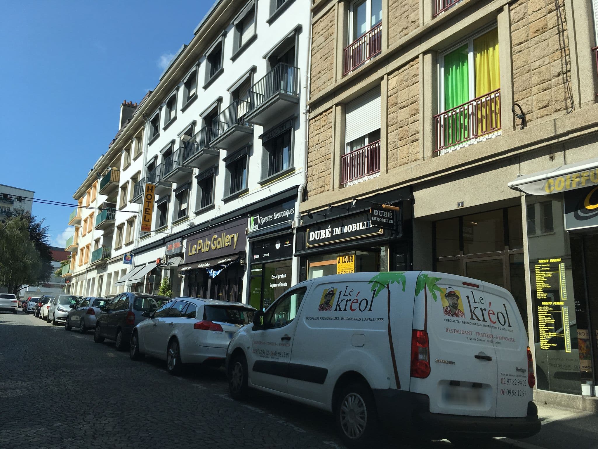 Street view near hotel astoria, Lorient — © mappy_sa (CC BY-SA · Mapillary)