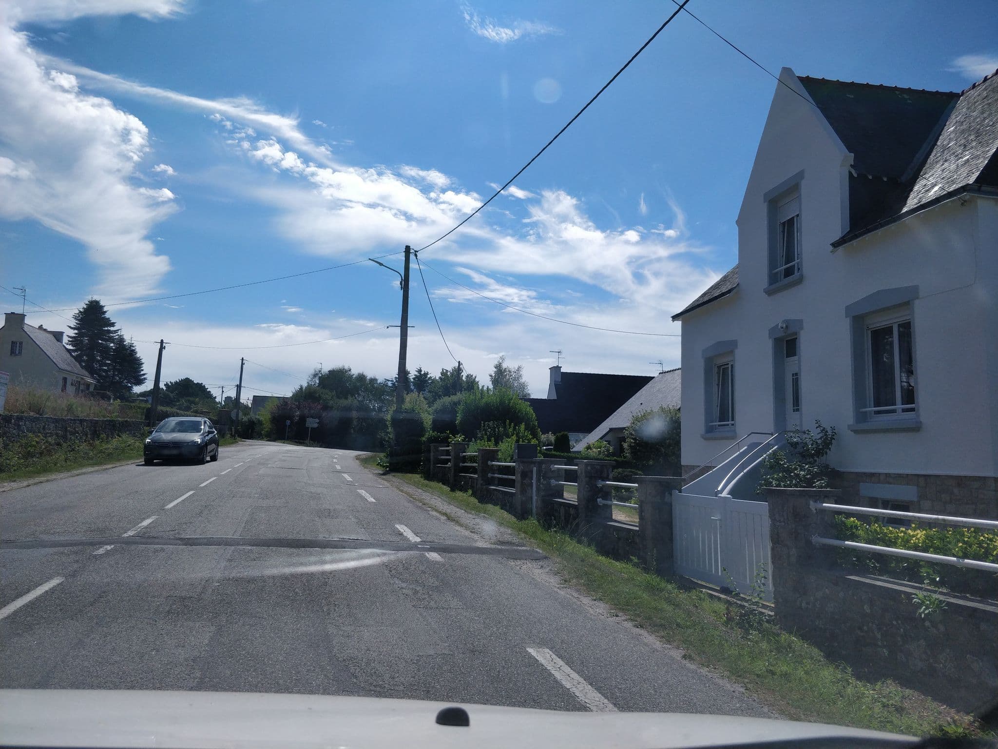 Street view near La Villa Bel-Ange, Saint-Philibert — © mgageo (CC BY-SA · Mapillary)