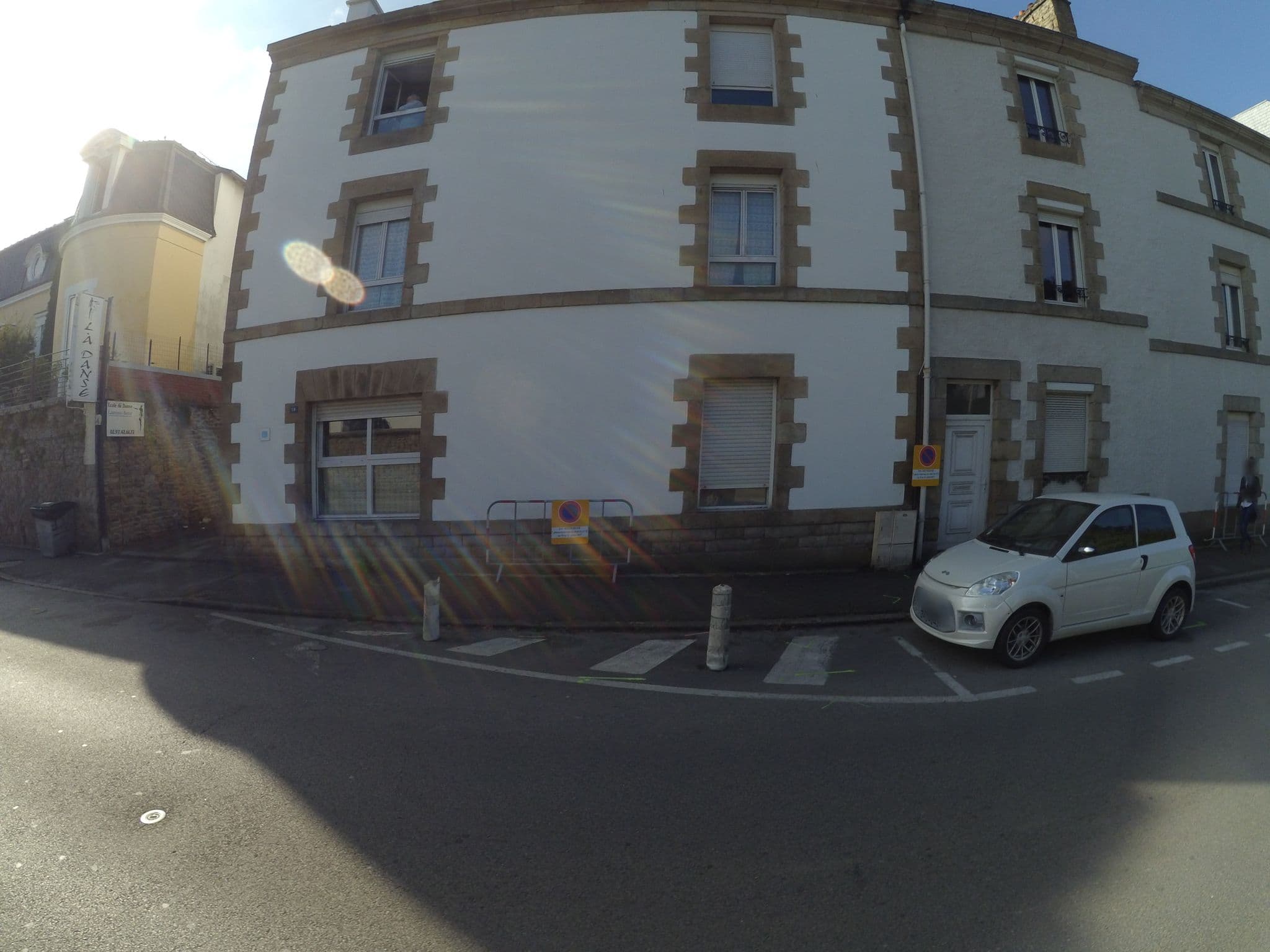 Street view near Villa Kerasy Hotel Spa, Vannes — © stephanep (CC BY-SA · Mapillary)