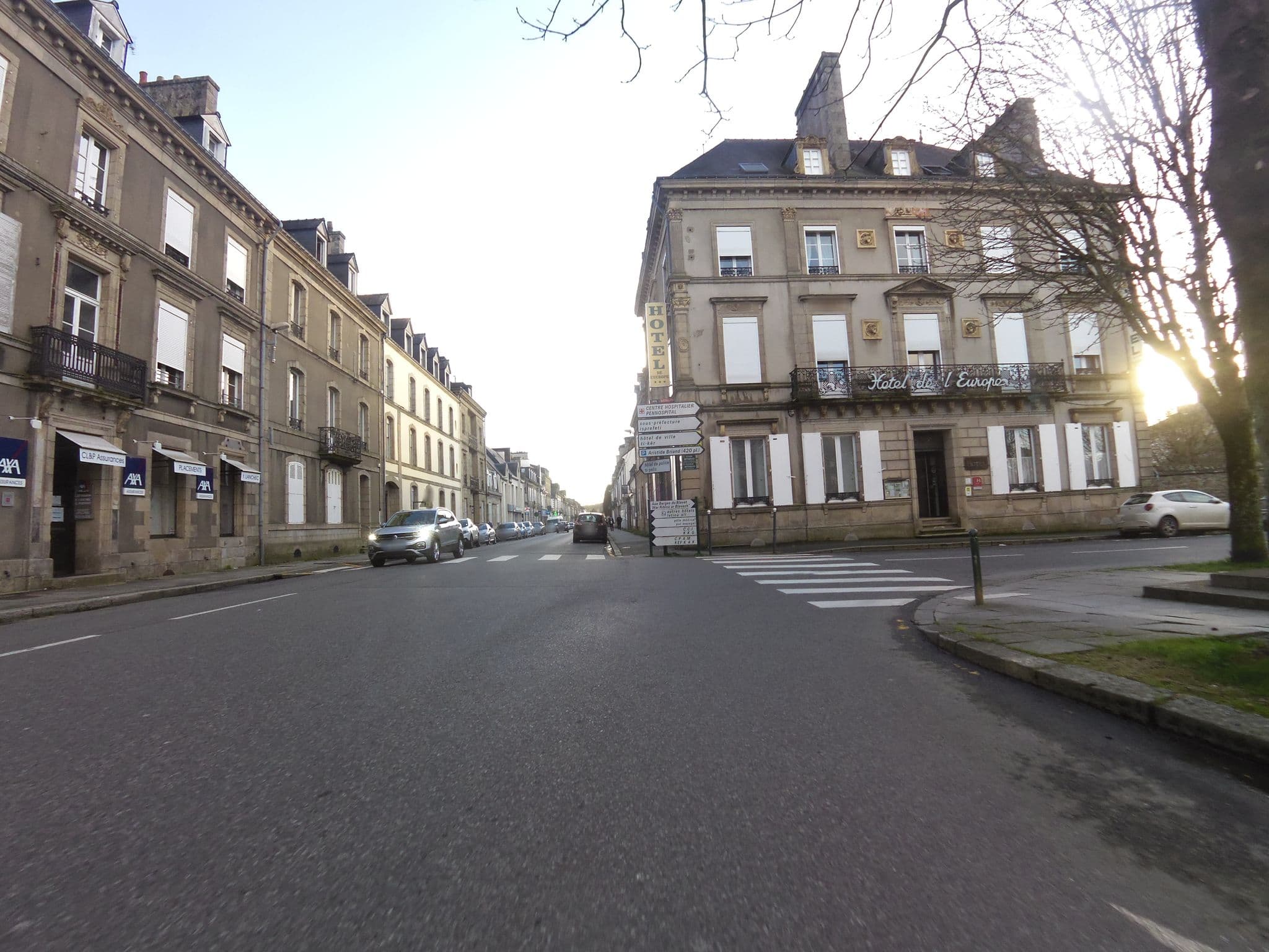 Street view near L'Eutope, Pontivy — © hamlet (CC BY-SA · Mapillary)