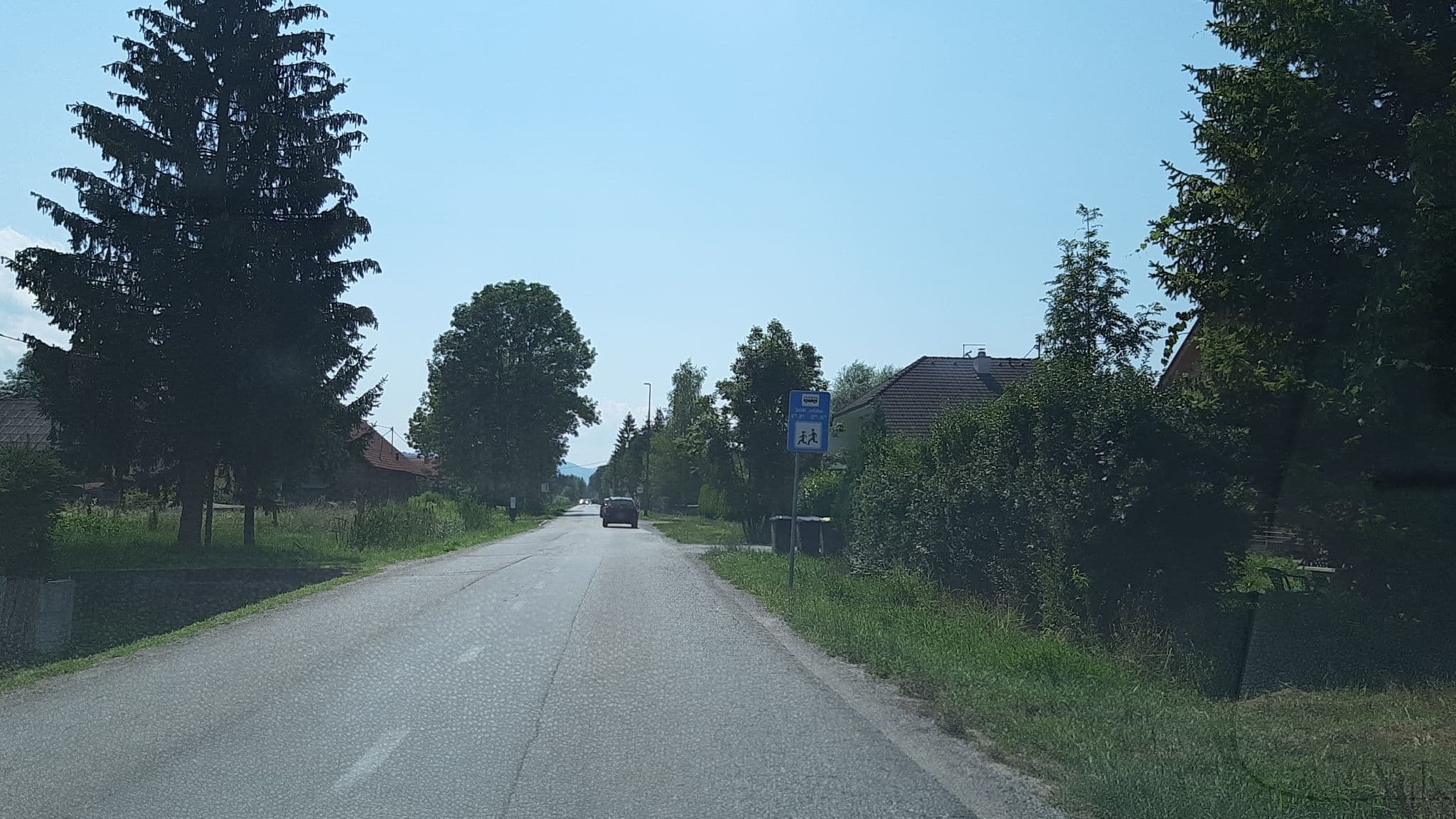 Street view near Bio apartmaji Trnulja, Vnanje Gorice — © geoslo (CC BY-SA · Mapillary)