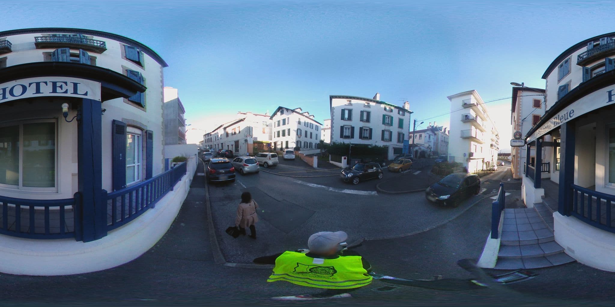 Street view near La Palombe Blueu, Hendaye — © cartocite (CC BY-SA · Mapillary)