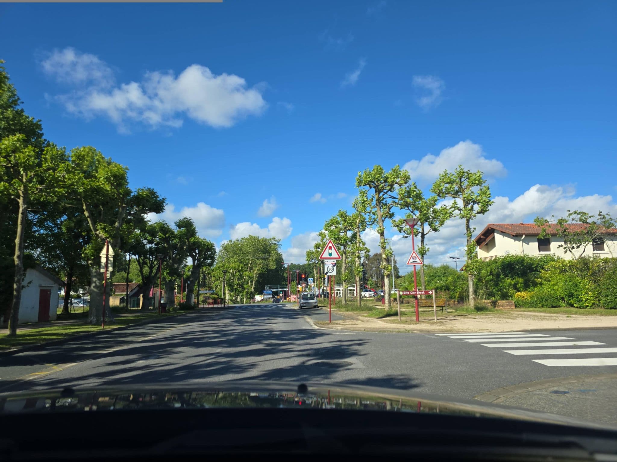 Street view near Studio Zure Ondoan, Boucau — © Eguzkia (CC BY-SA · Mapillary)